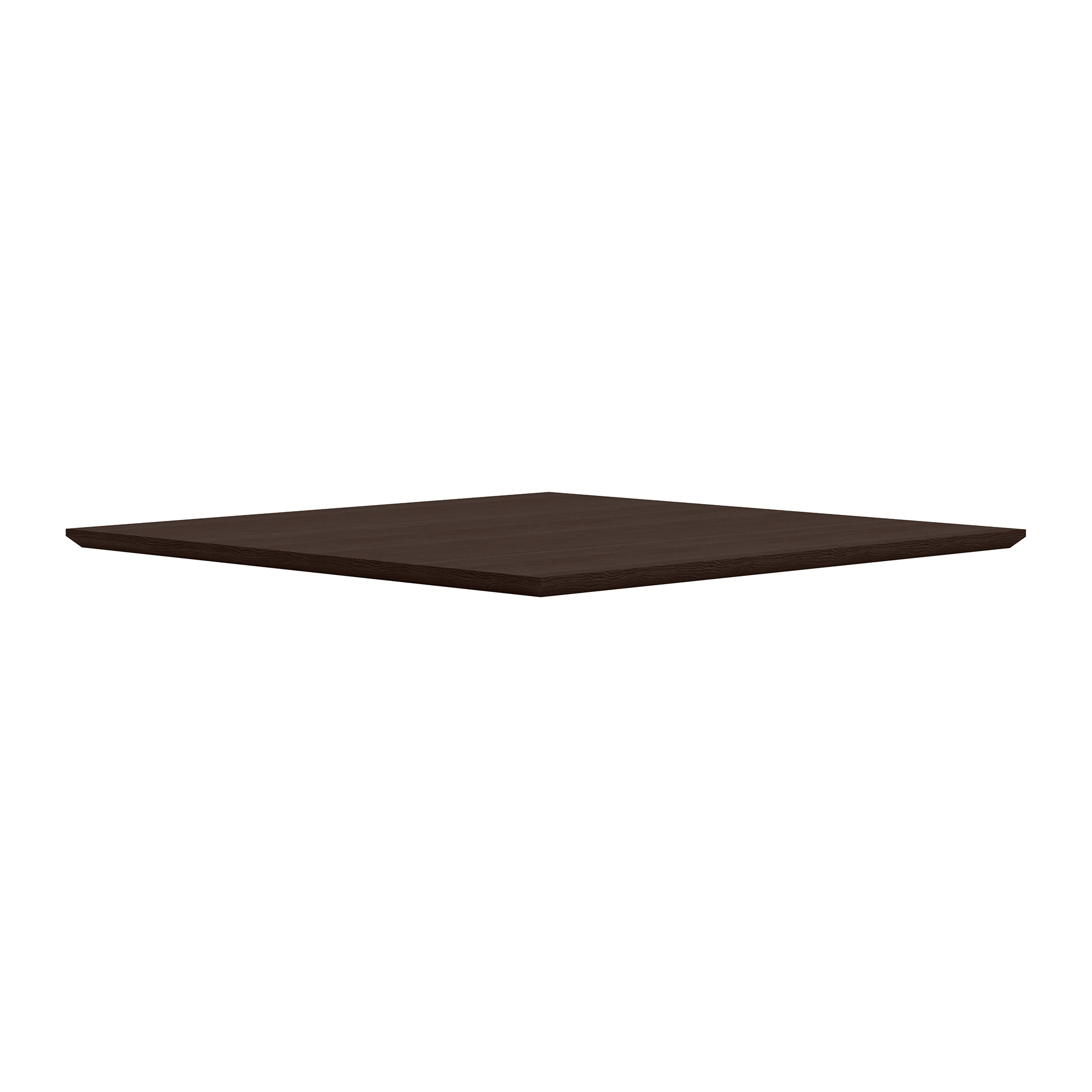 OS Laminate 36'' Square Knife-Edge Table Top - Java