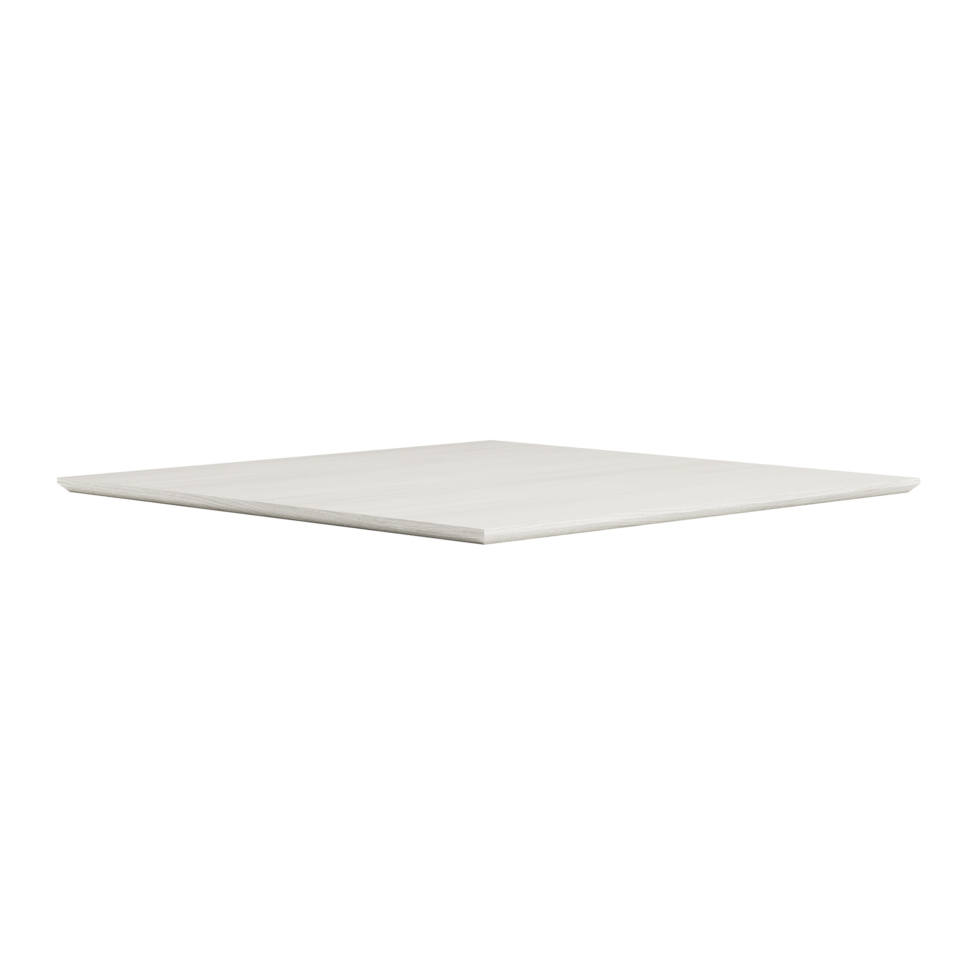 OS Laminate 42'' Square Knife-Edge Table Top - Arcadia White