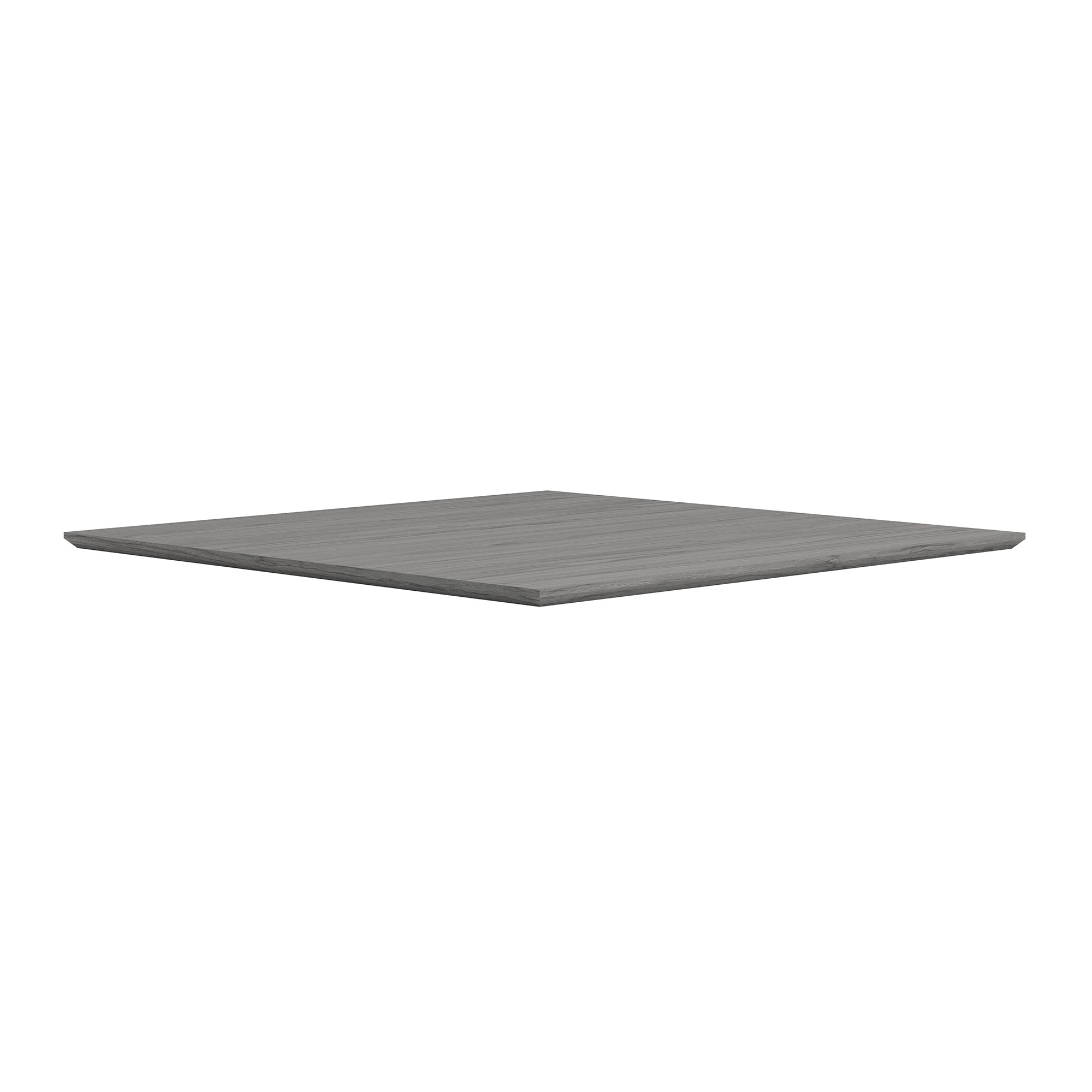 OS Laminate 42'' Square Knife-Edge Table Top - Coastal Gray