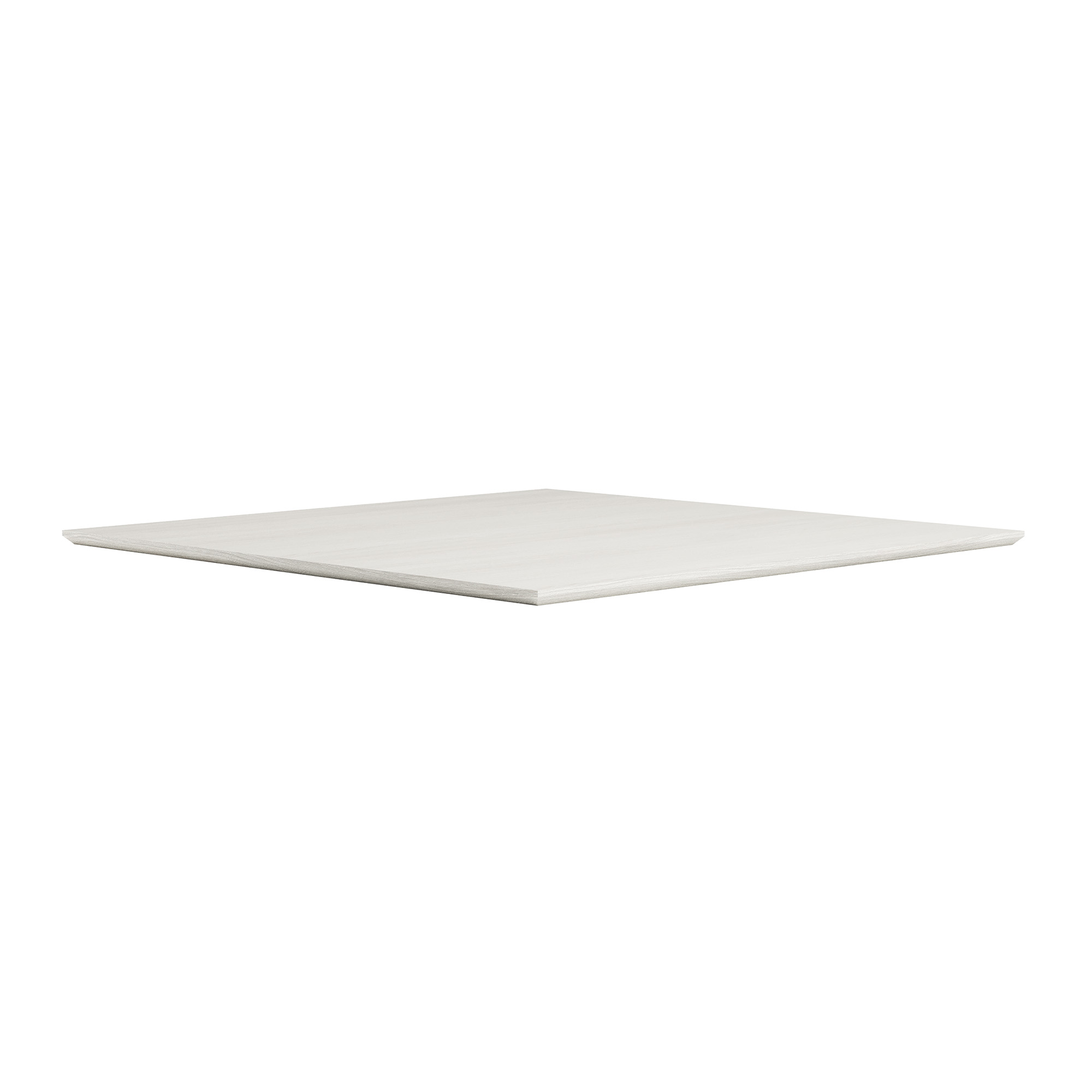OS Laminate 48'' Square Knife-Edge Table Top - Arcadia White