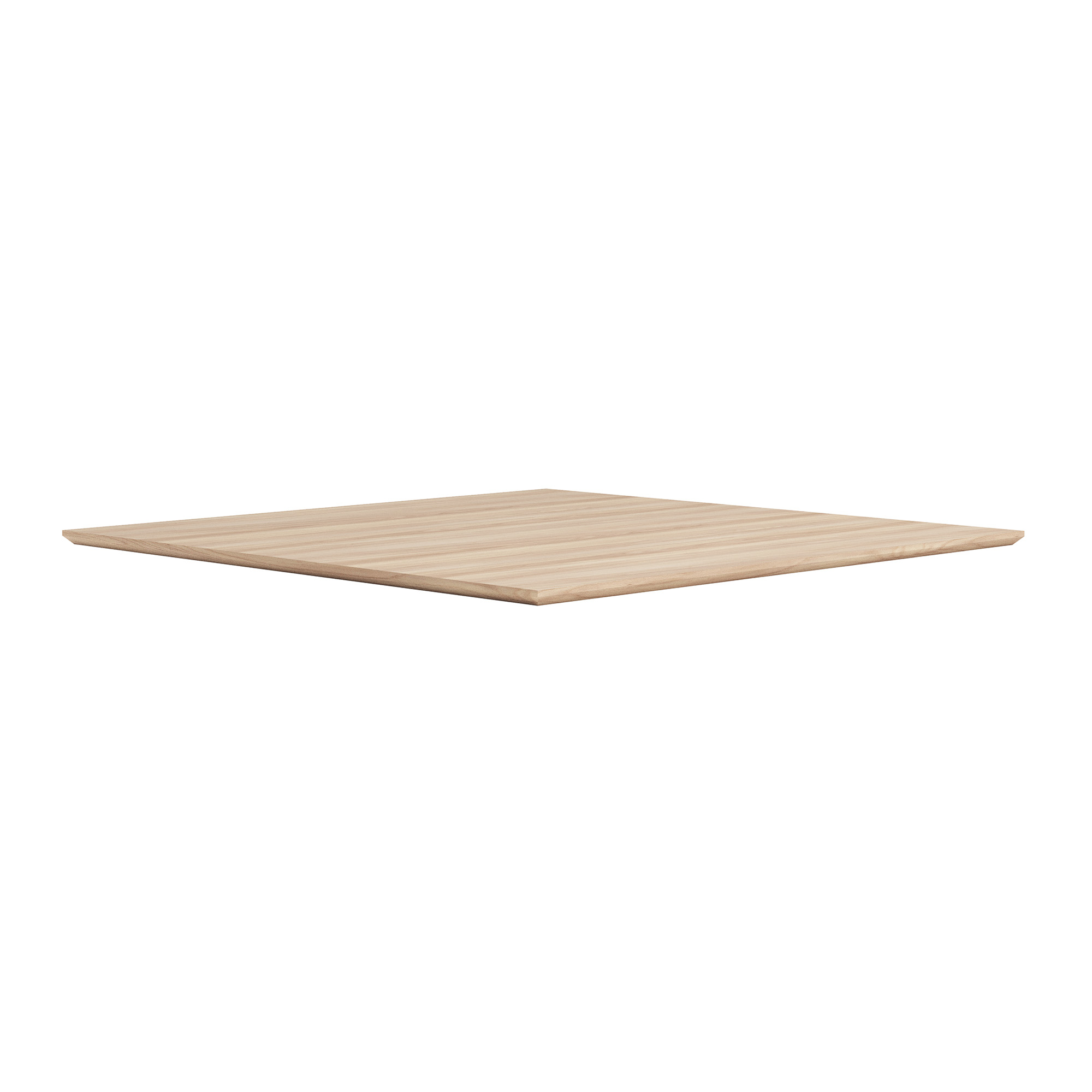 OS Laminate 48'' Square Knife-Edge Table Top - American Elm
