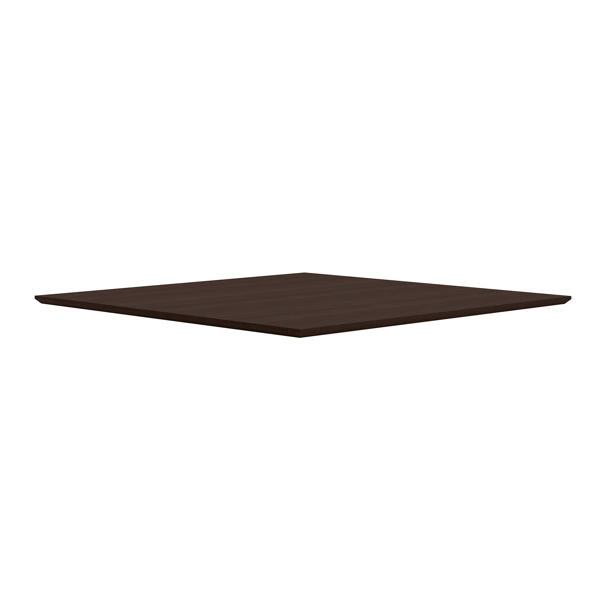 OS Laminate 48'' Square Knife-Edge Table Top - Java