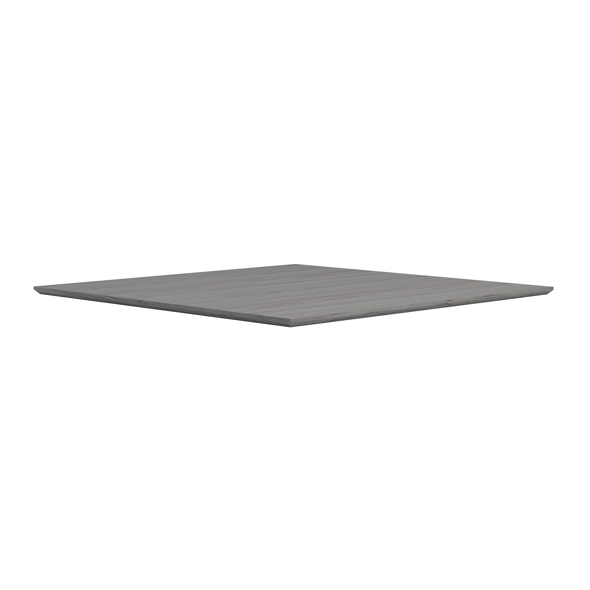 OS Laminate 48'' Square Knife-Edge Table Top - Coastal Gray