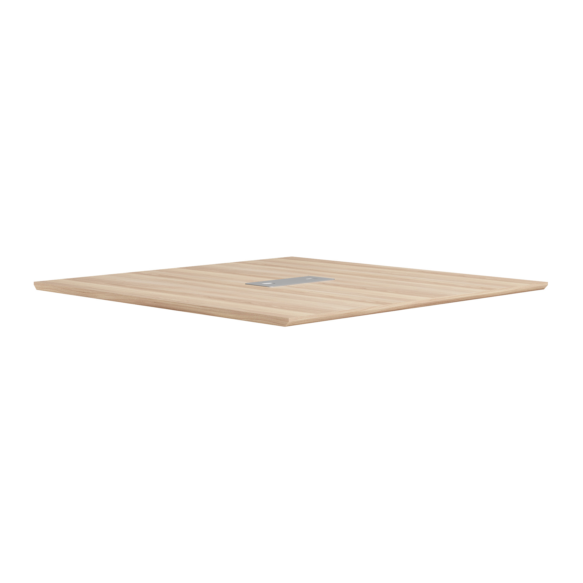 OS Laminate 48'' Square Knife-Edge Conference Table Top - American Elm
