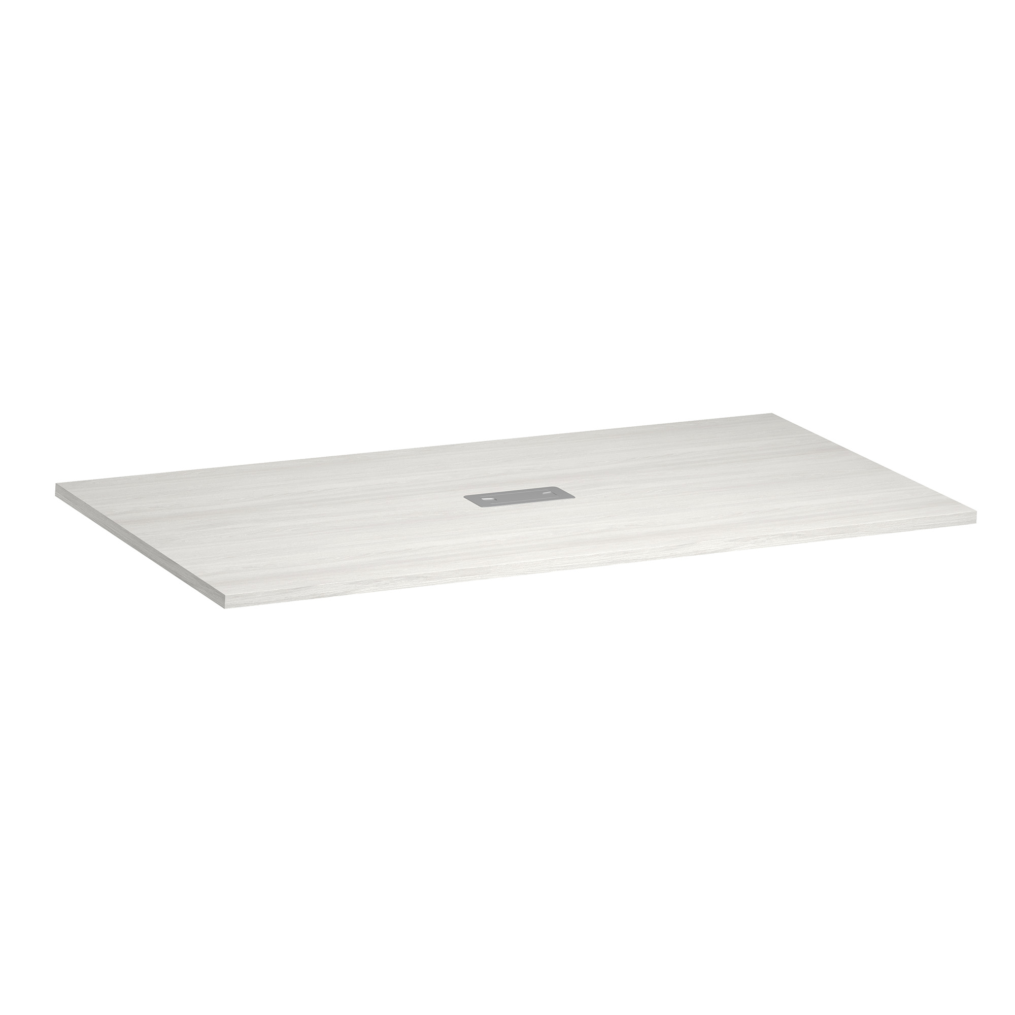 OS Laminate 96'' Rectangular Conference Table Top - Arcadia White