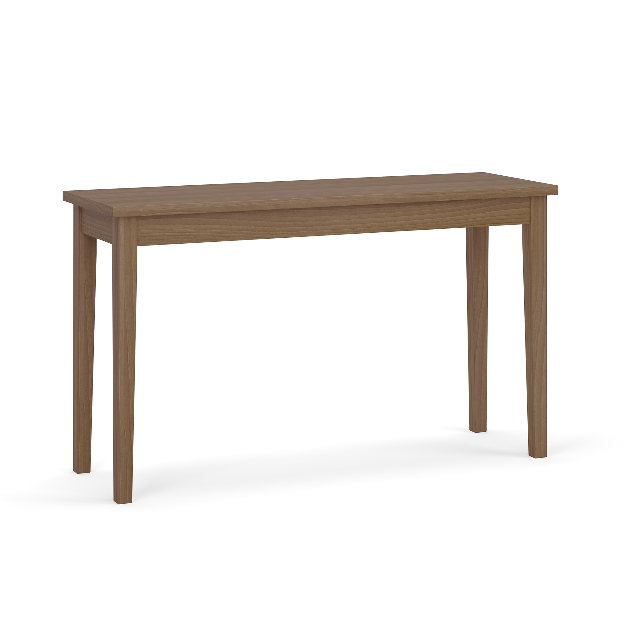 Parallel 16''x48'' Rectangular Veneer Console Table - Modern Walnut