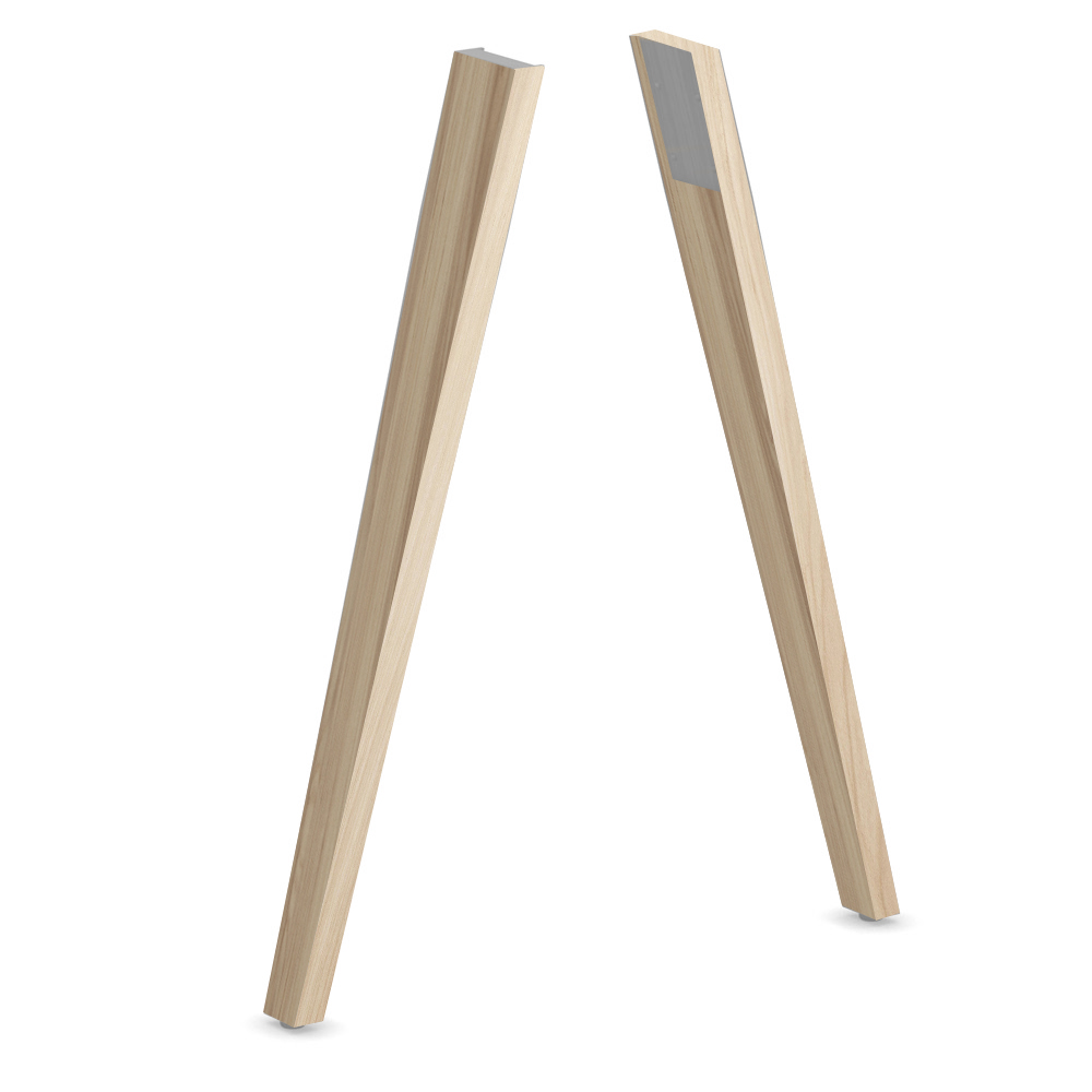 OfficeSource | OS Conference/Multi-Purpose | Oblique Wood Legs