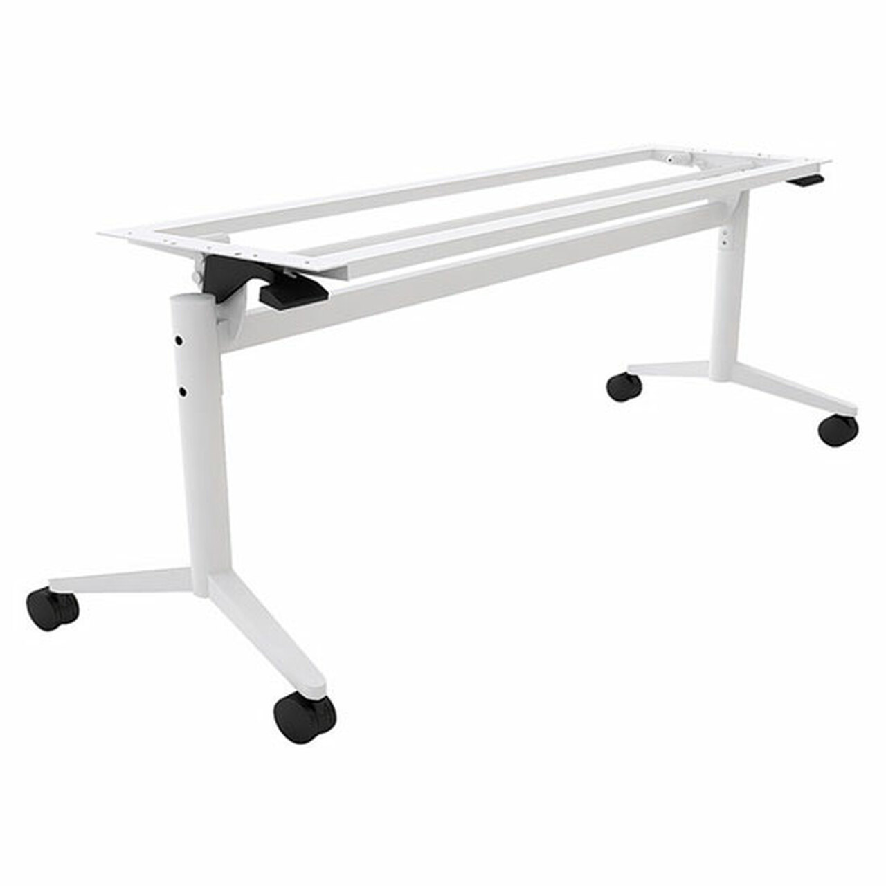OfficeSource | Training Tables | T-Flip Top Table Leg - 46"W x 23"D