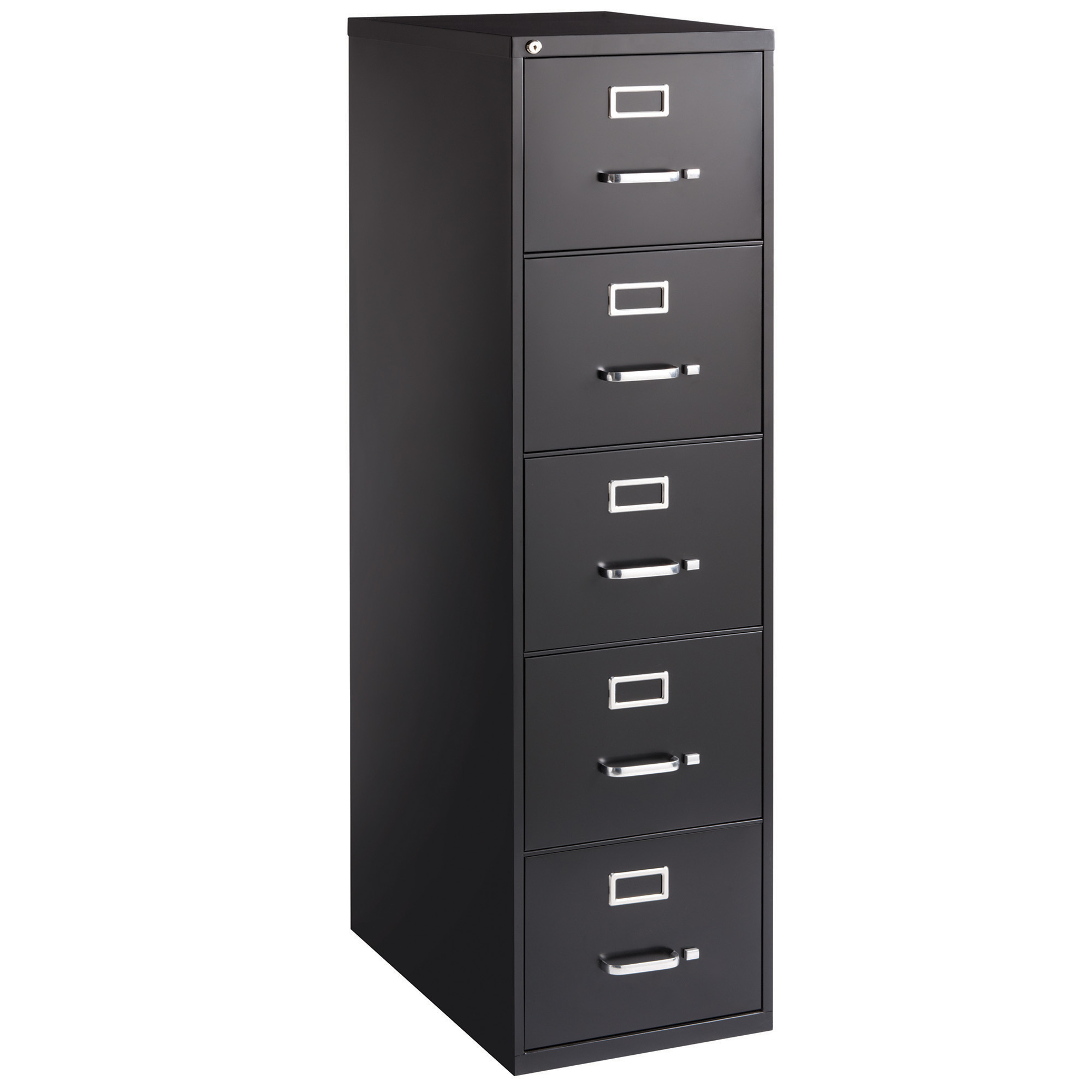 OfficeSource Steel Vertical File Collection 5 Drawer Vertical File Cabinet, 26.5" Deep, Legal