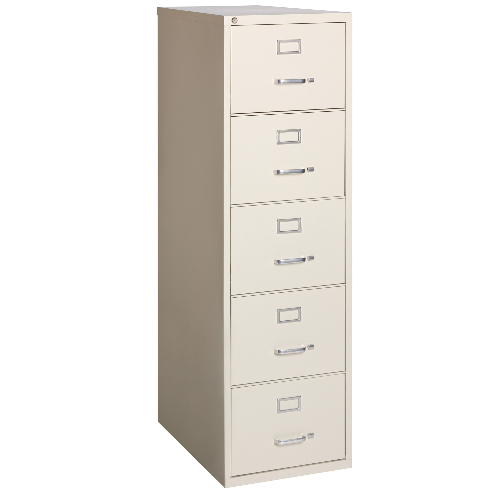 OfficeSource Steel Vertical File Collection 5 Drawer Vertical File Cabinet, 26.5" Deep, Legal
