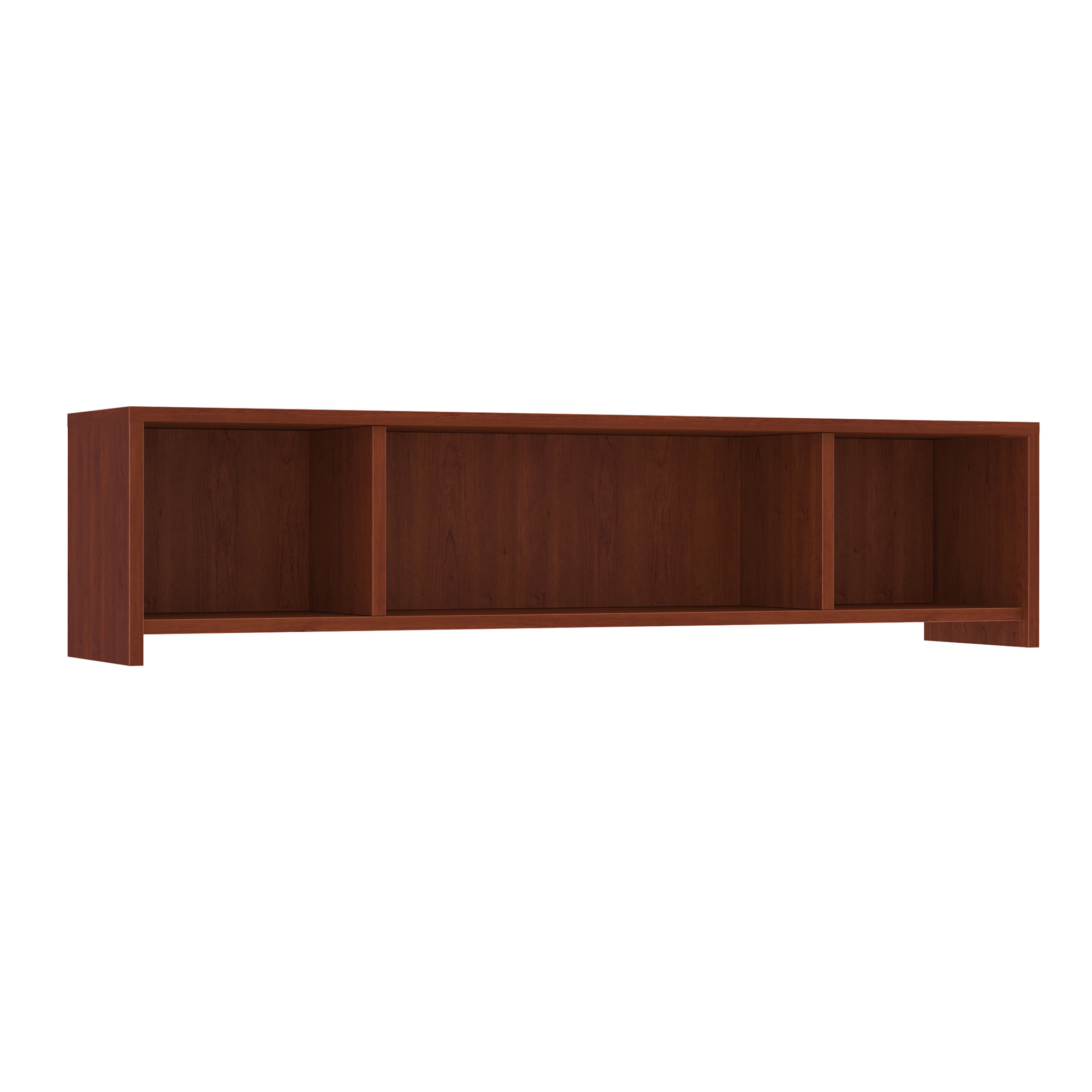 OS Laminate Open Wall Mounted Hutch - 71'' - Cherry