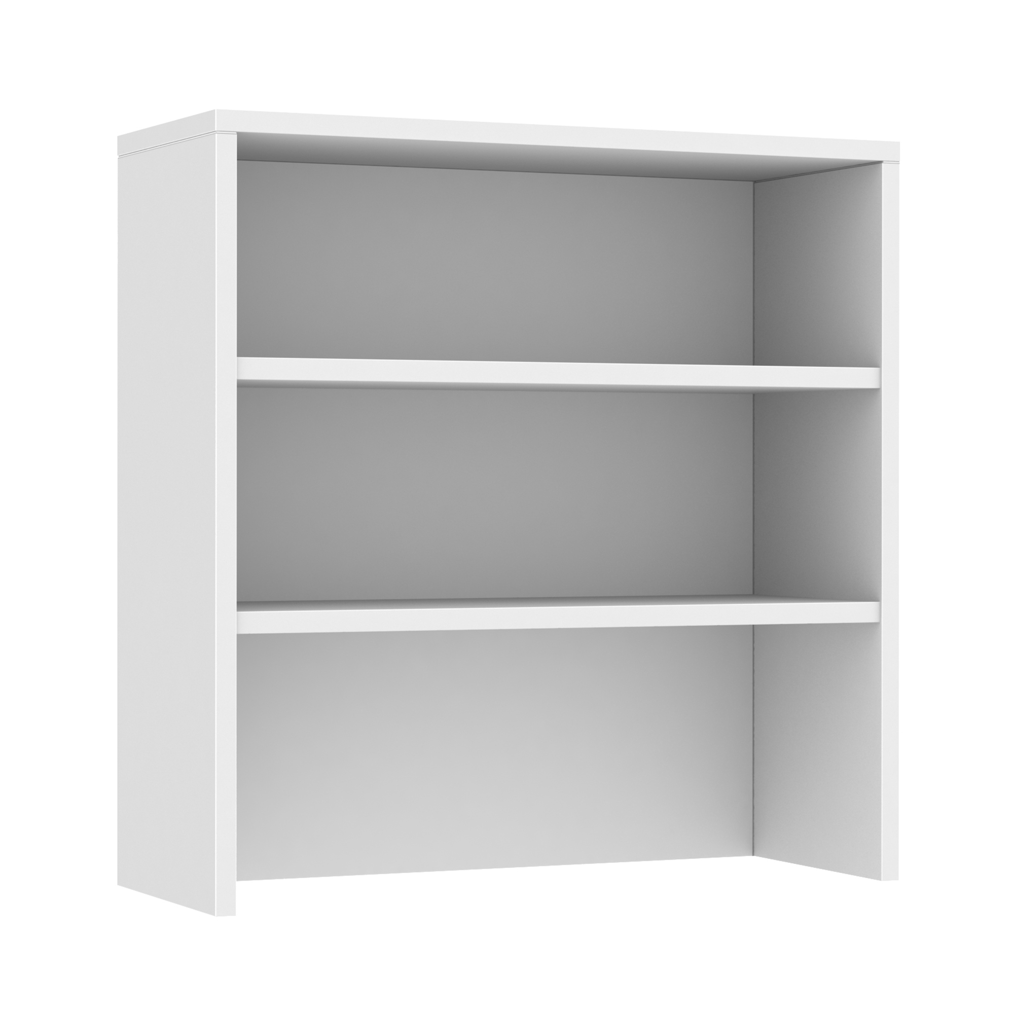OfficeSource | OS Laminate | Open Hutch - 35.5'' Wide - White
