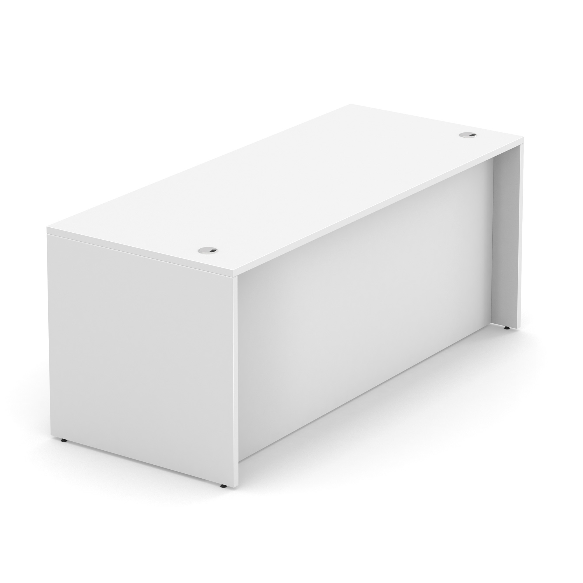 OS Laminate Desk Shell - 71'' x 30'' - White