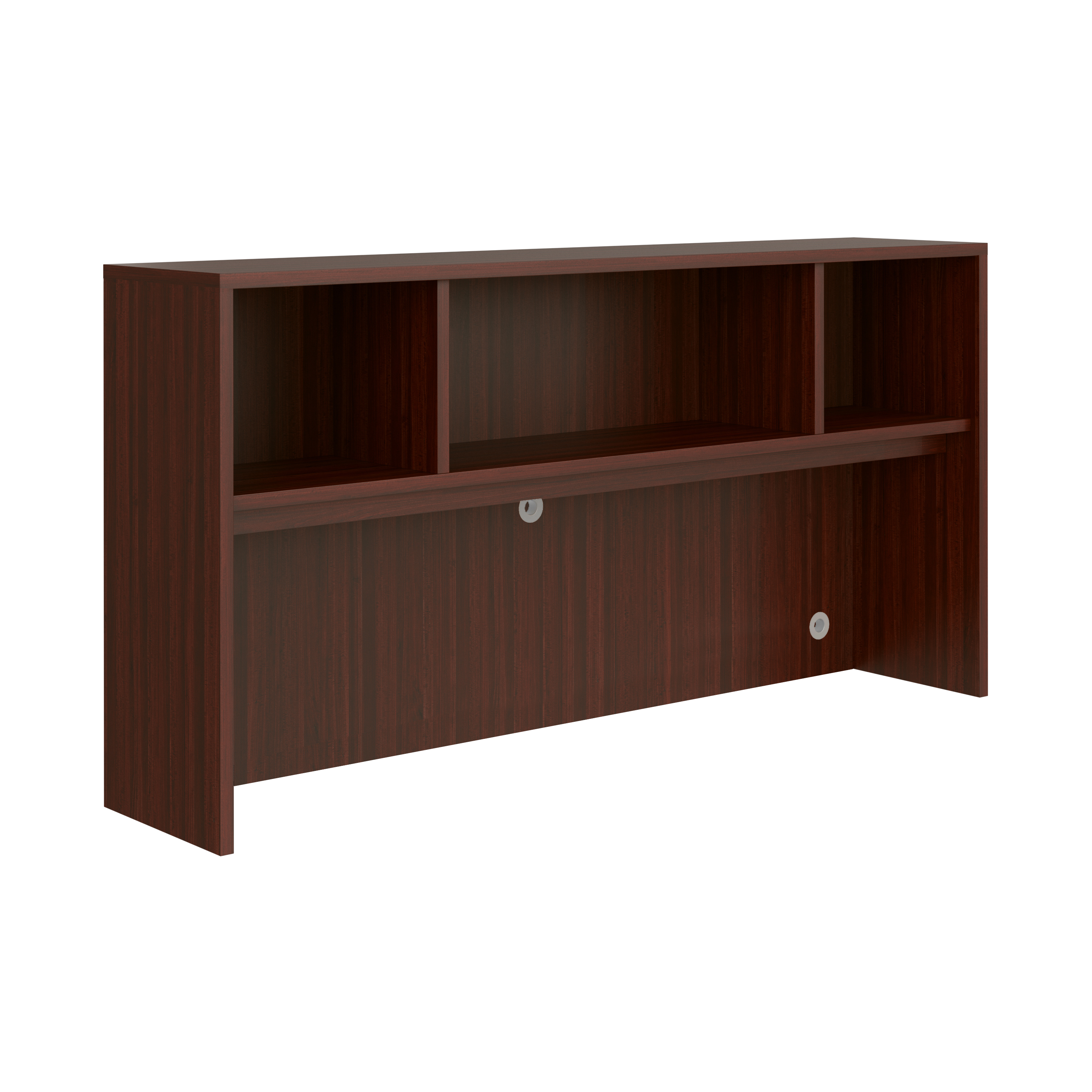 OS Laminate Open Hutch - 71'' - Mahogany