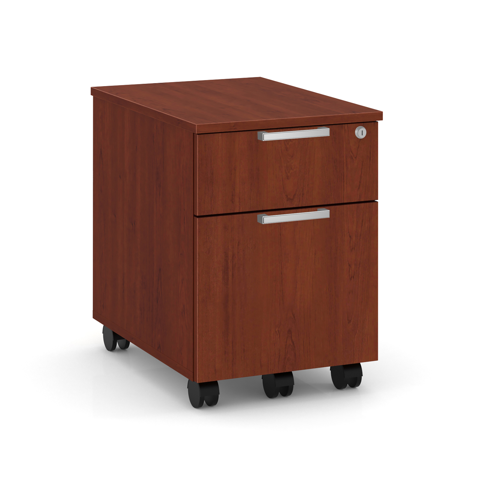 OS Laminate Mobile Pedestal - Box/File - Cherry