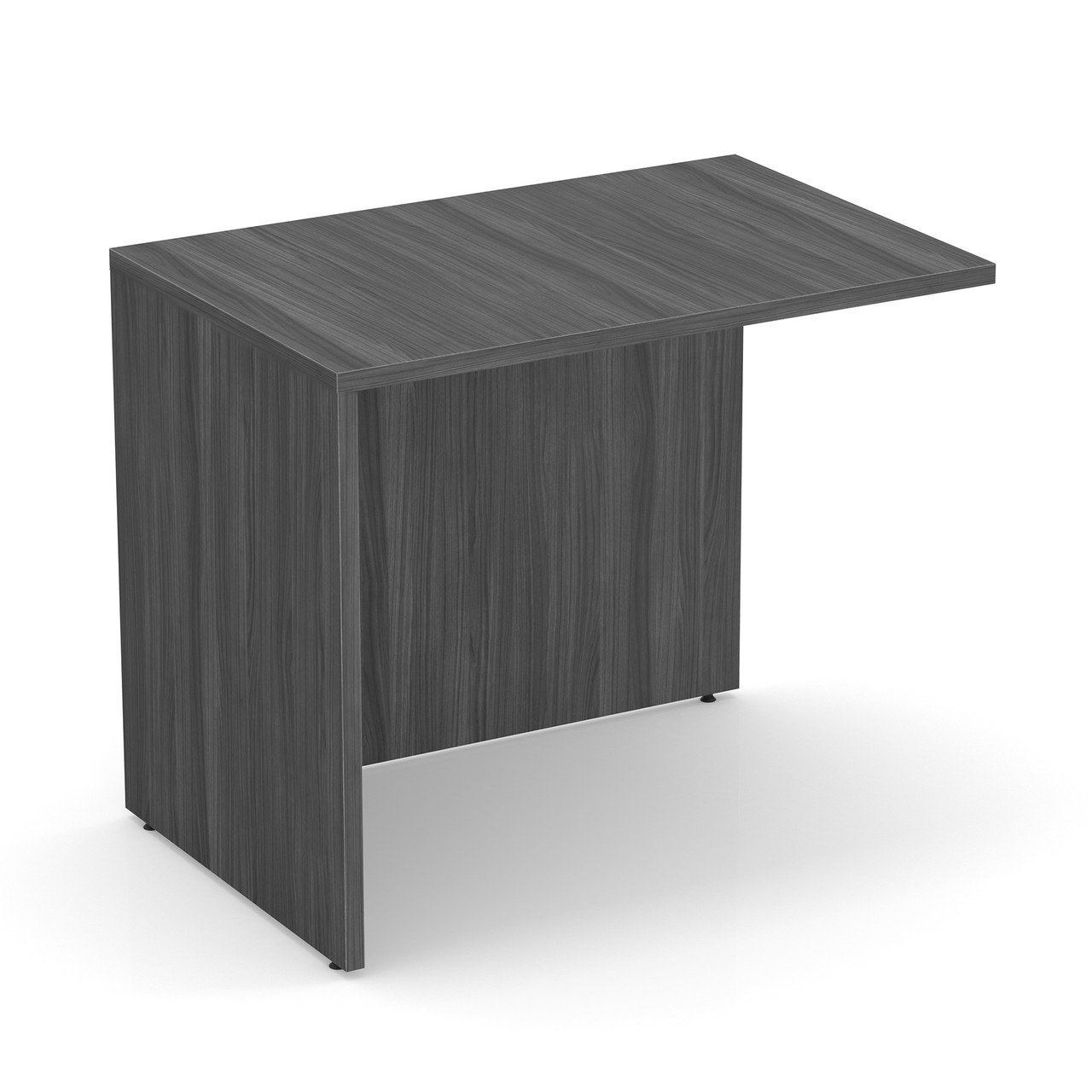 OfficeSource | OS Laminate | Reversible Return - 30''W x 24''D - Coastal Gray