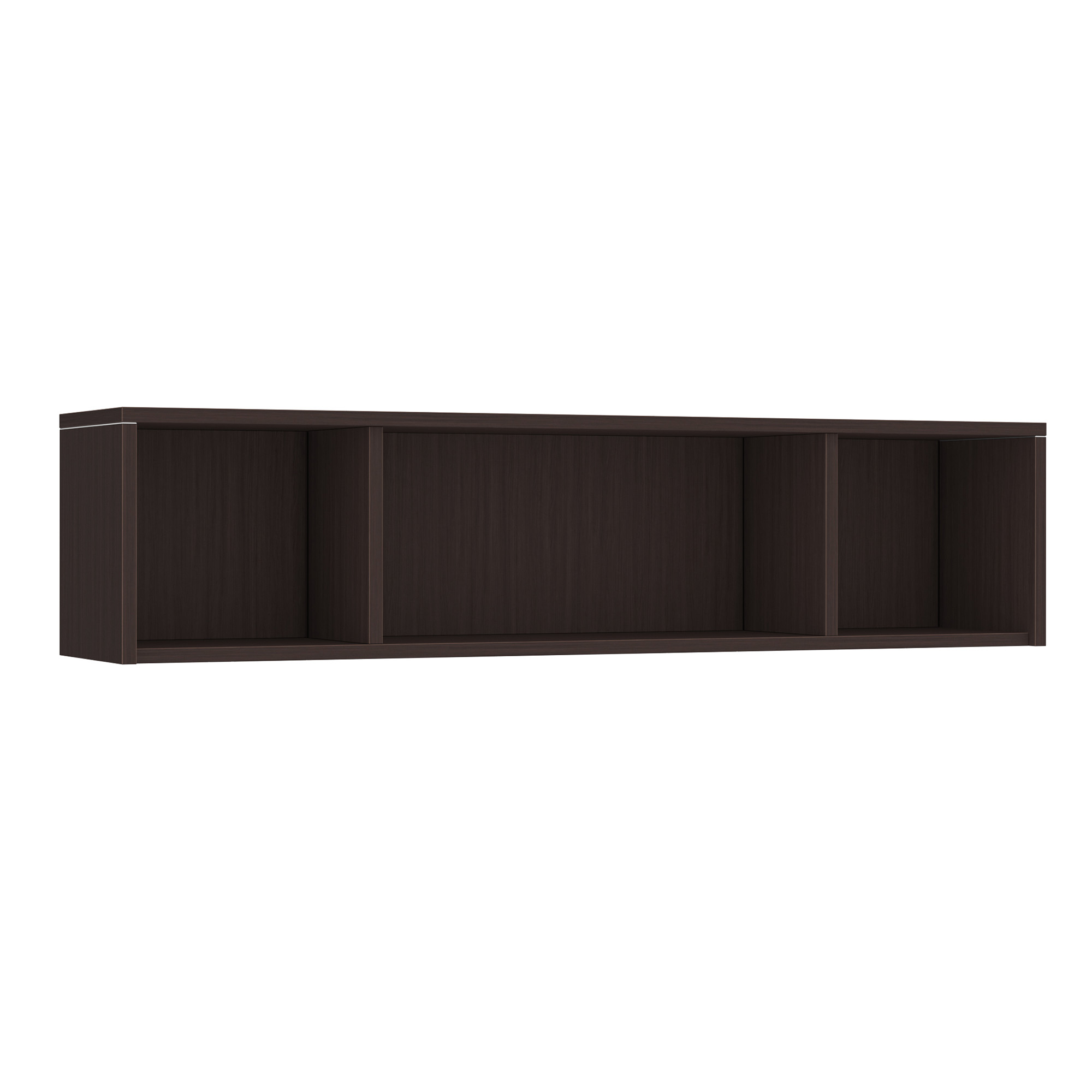 OS Laminate Open Hutch - 71'' x 15'' - Espresso