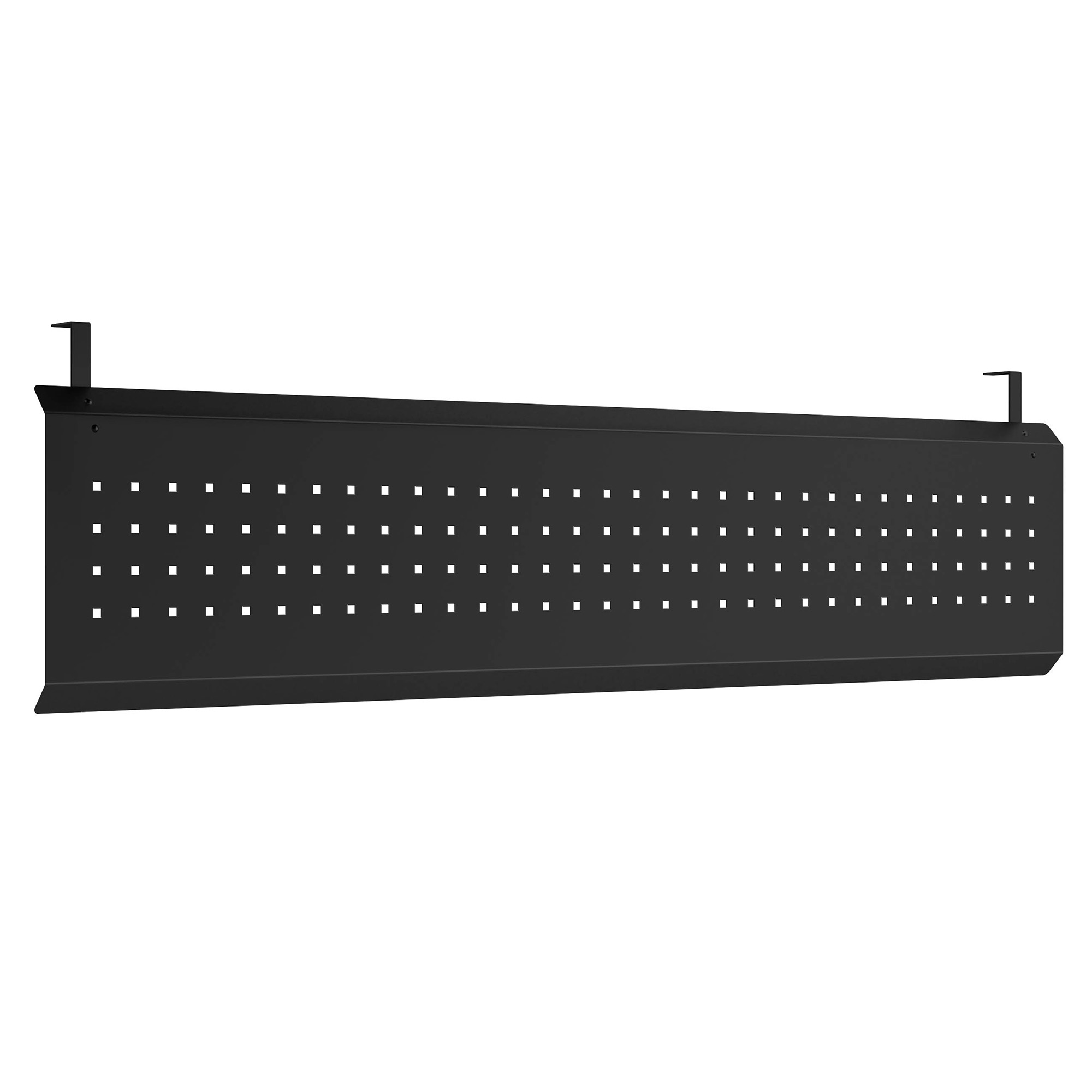 OfficeSource | StandUp Standing Desk Collection | Metal Perforated Modesty Panel - 65"W