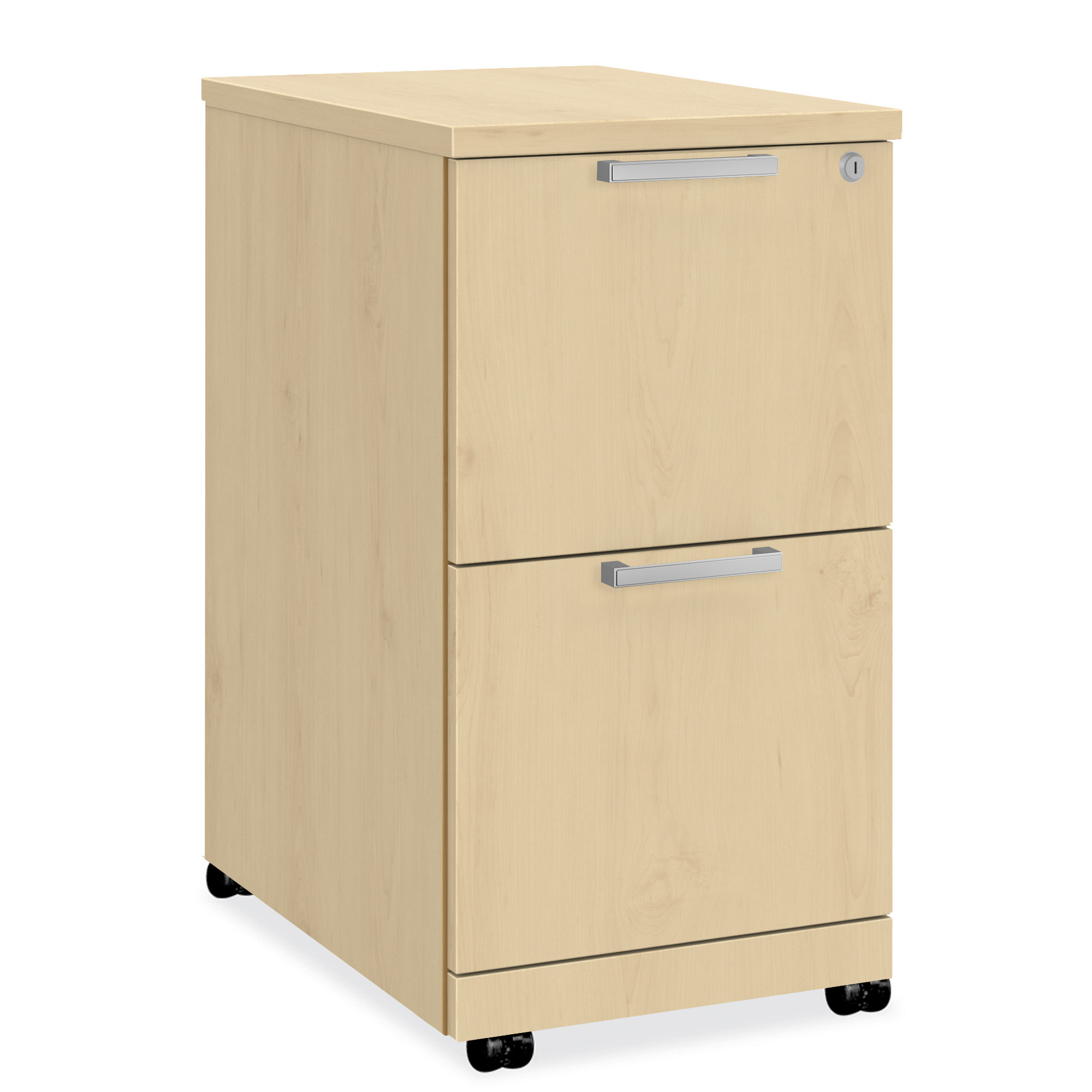 OfficeSource | OS Laminate | 2 Drawer Mobile Pedestal - File/File