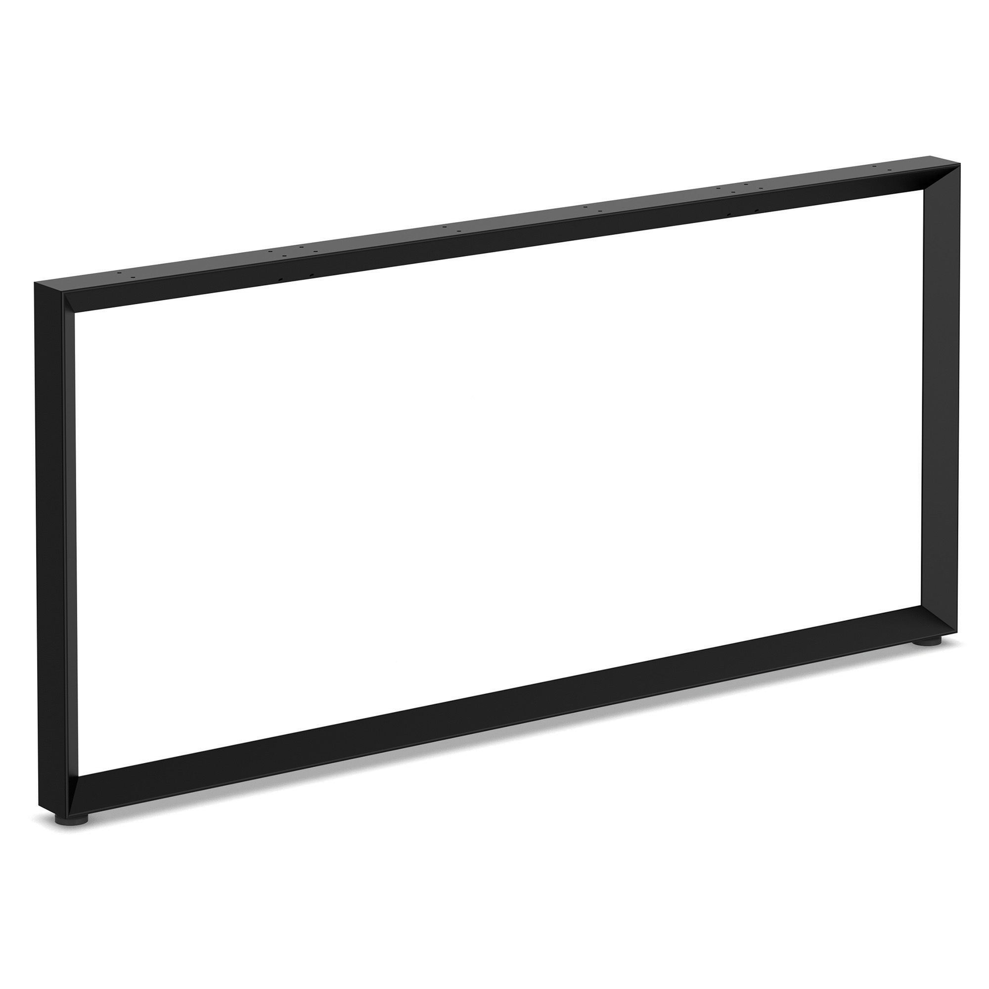 OfficeSource | Variant Collection | Beveled Style Leg Base - 60''W - Black