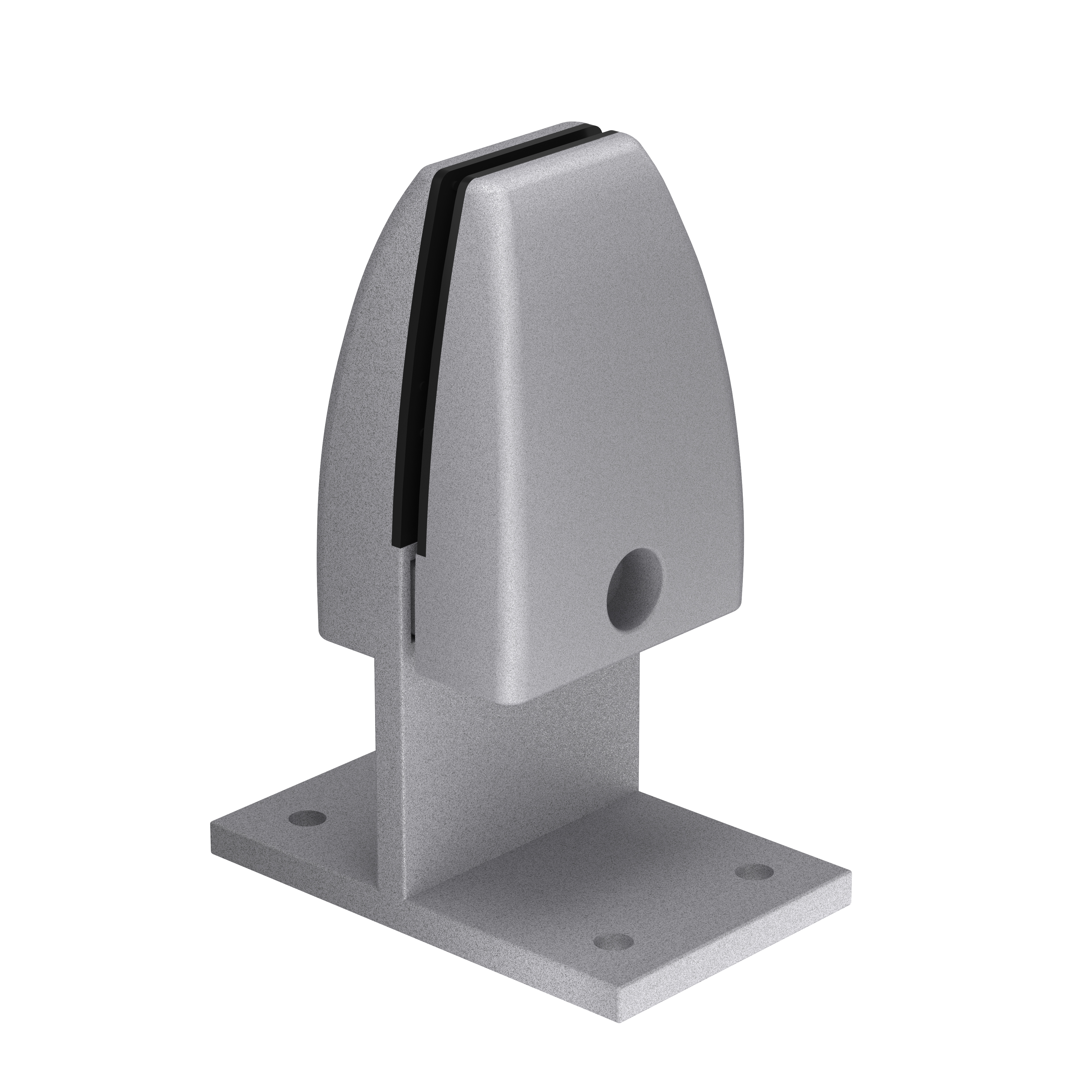 OfficeSource Variant Collection Dual Under Desk Mount Screen Brackets - Silver