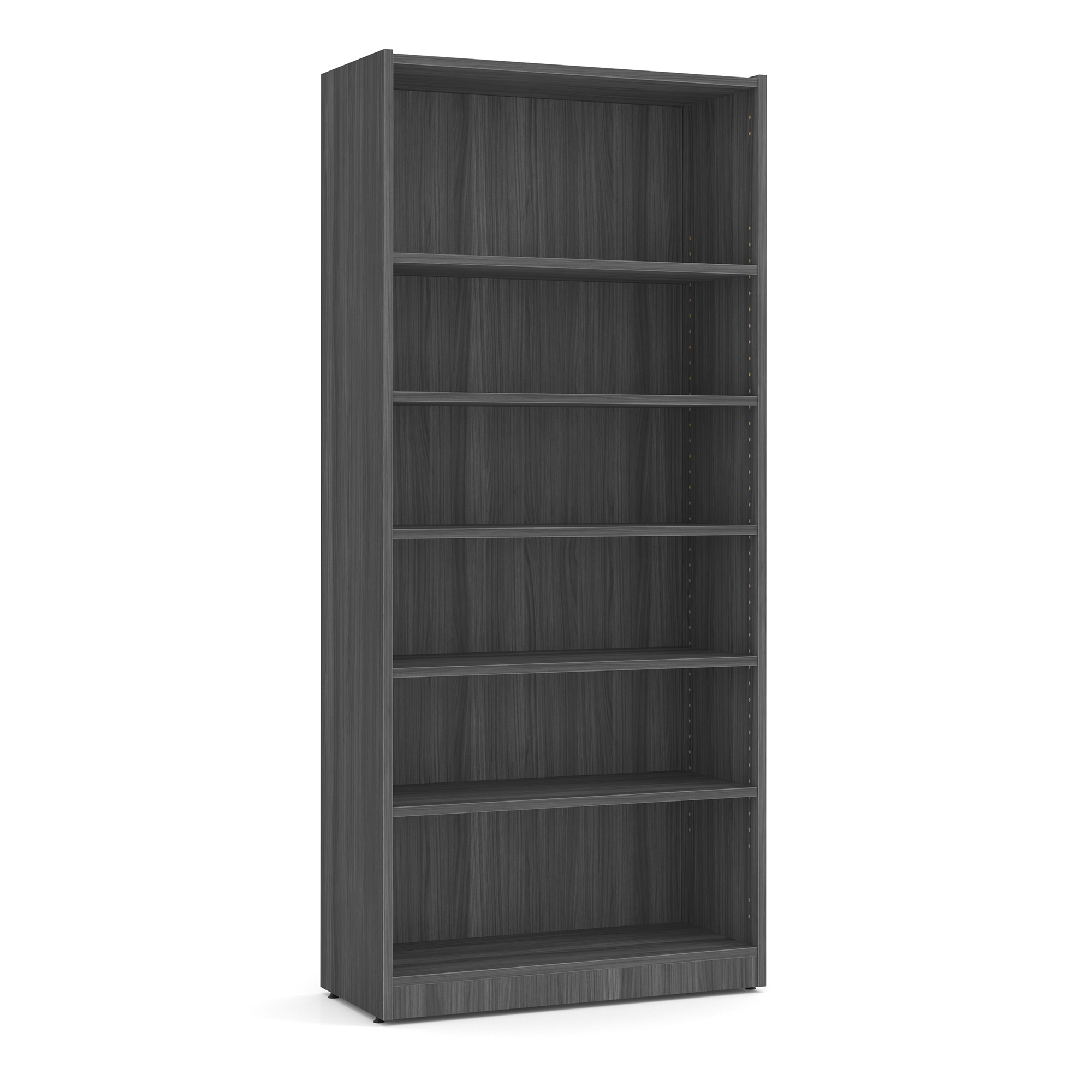OS Laminate Bookcase - 6 Shelf - Coastal Gray