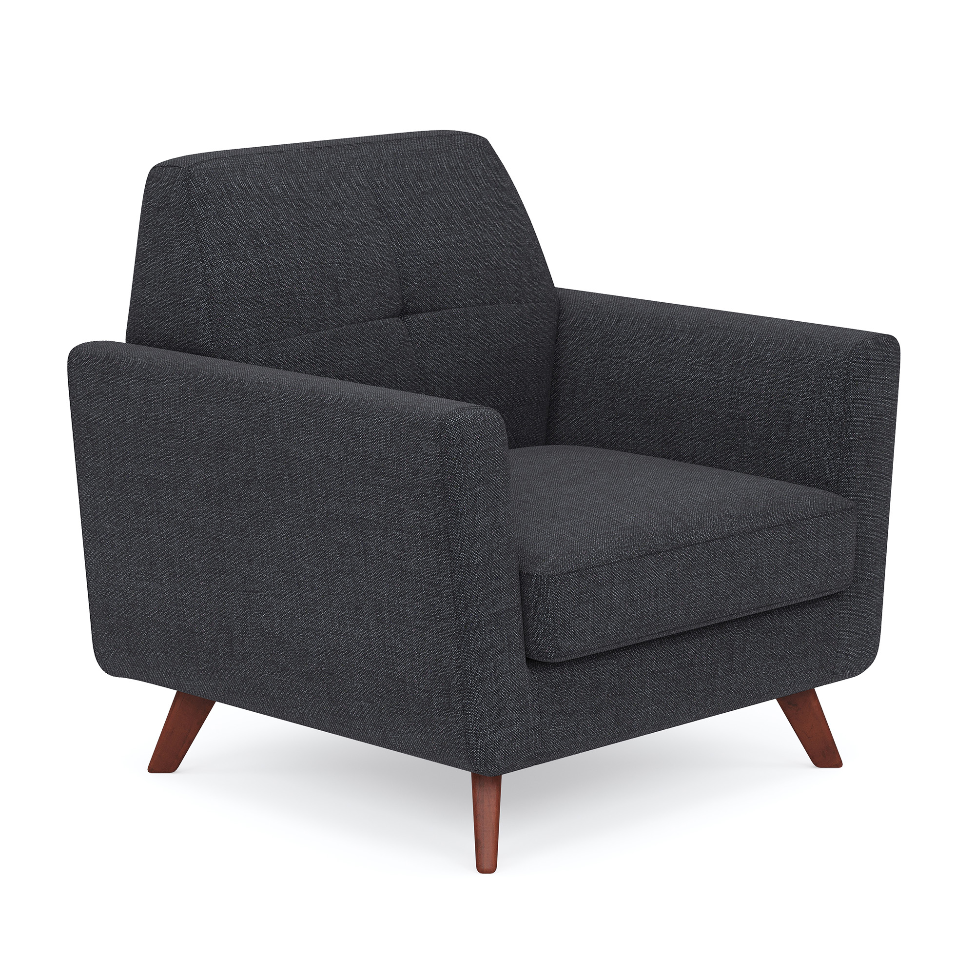 OfficeSource | Partridge | Club Chair with Light Wood Legs