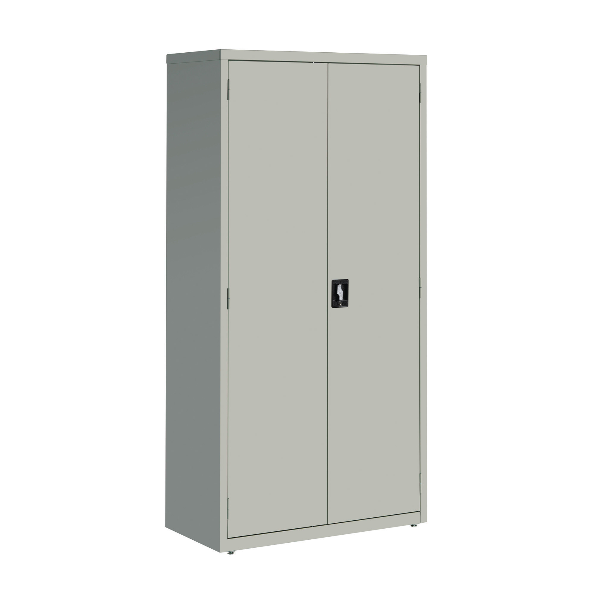 OfficeSource Steel Storage Cabinet Collection Storage Cabinet - 72''H - Light Gray
