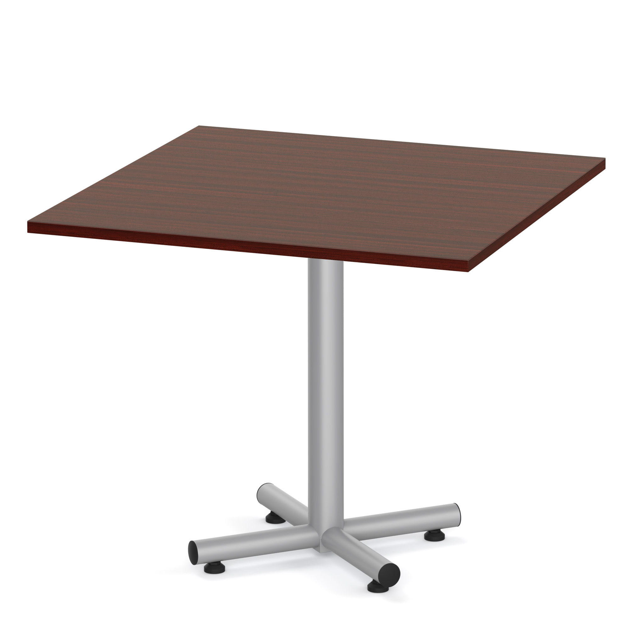 OS Conference/Multipurpose 36'' Square Top (Requires Base) - Mahogany