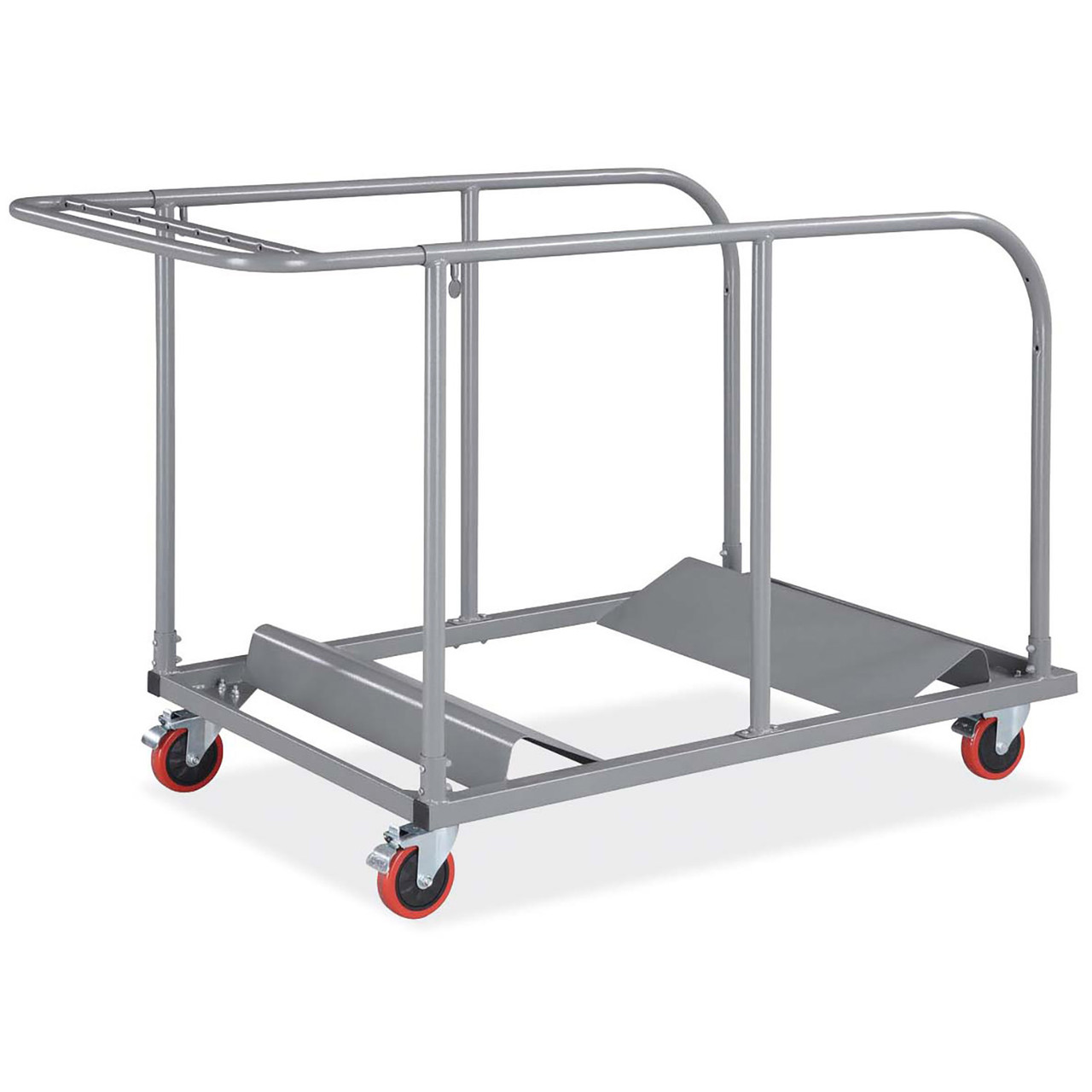 OfficeSource | Blow Molded Folding Tables | Round Table Cart