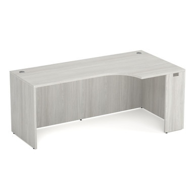 OfficeSource | OS Laminate | Credenza with Right Corner Extension - 71''W - Cherry – view 10