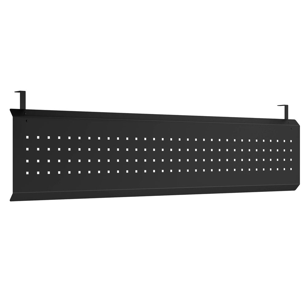 OfficeSource | StandUp Standing Desk Collection | Metal Perforated Modesty Panel - 65"W