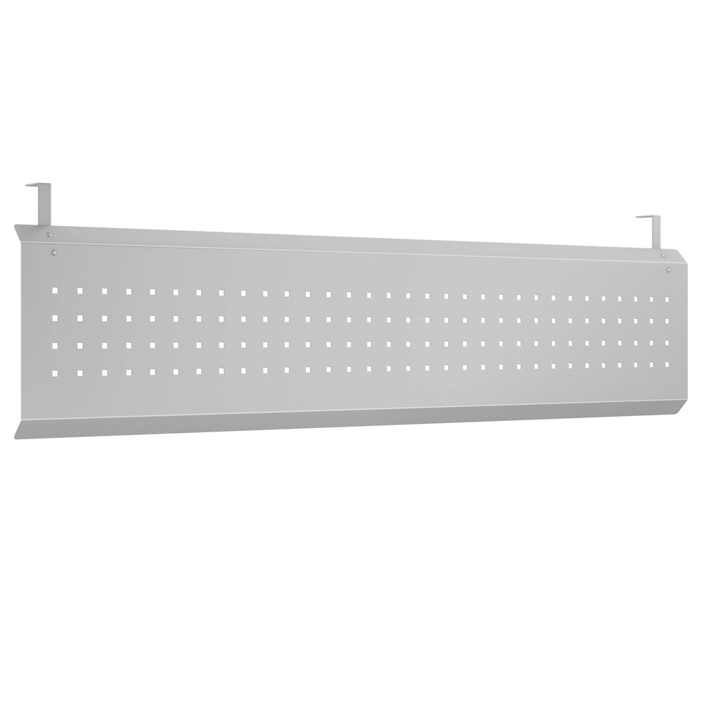 OfficeSource | StandUp Standing Desk Collection | Metal Perforated Modesty Panel - 65"W