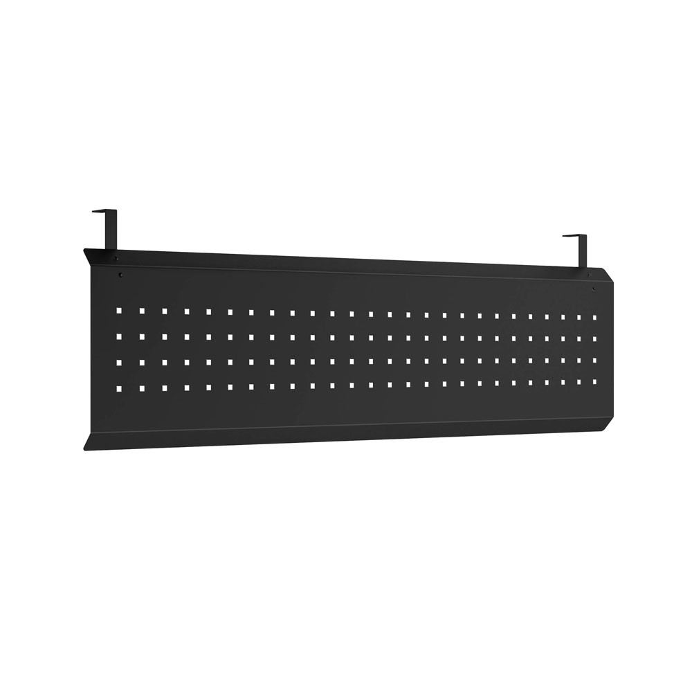 OfficeSource | StandUp Standing Desk Collection | Metal Perforated Modesty Panel - 53"W