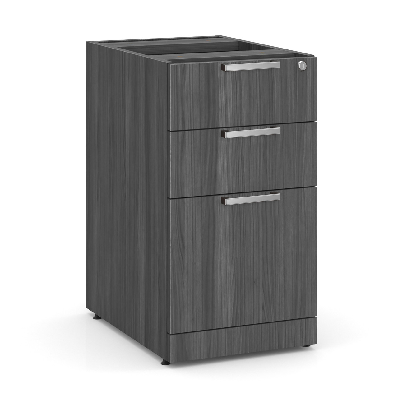 OfficeSource | OS Laminate | 3 Drawer Deluxe Full Pedestal - Box/Box/File