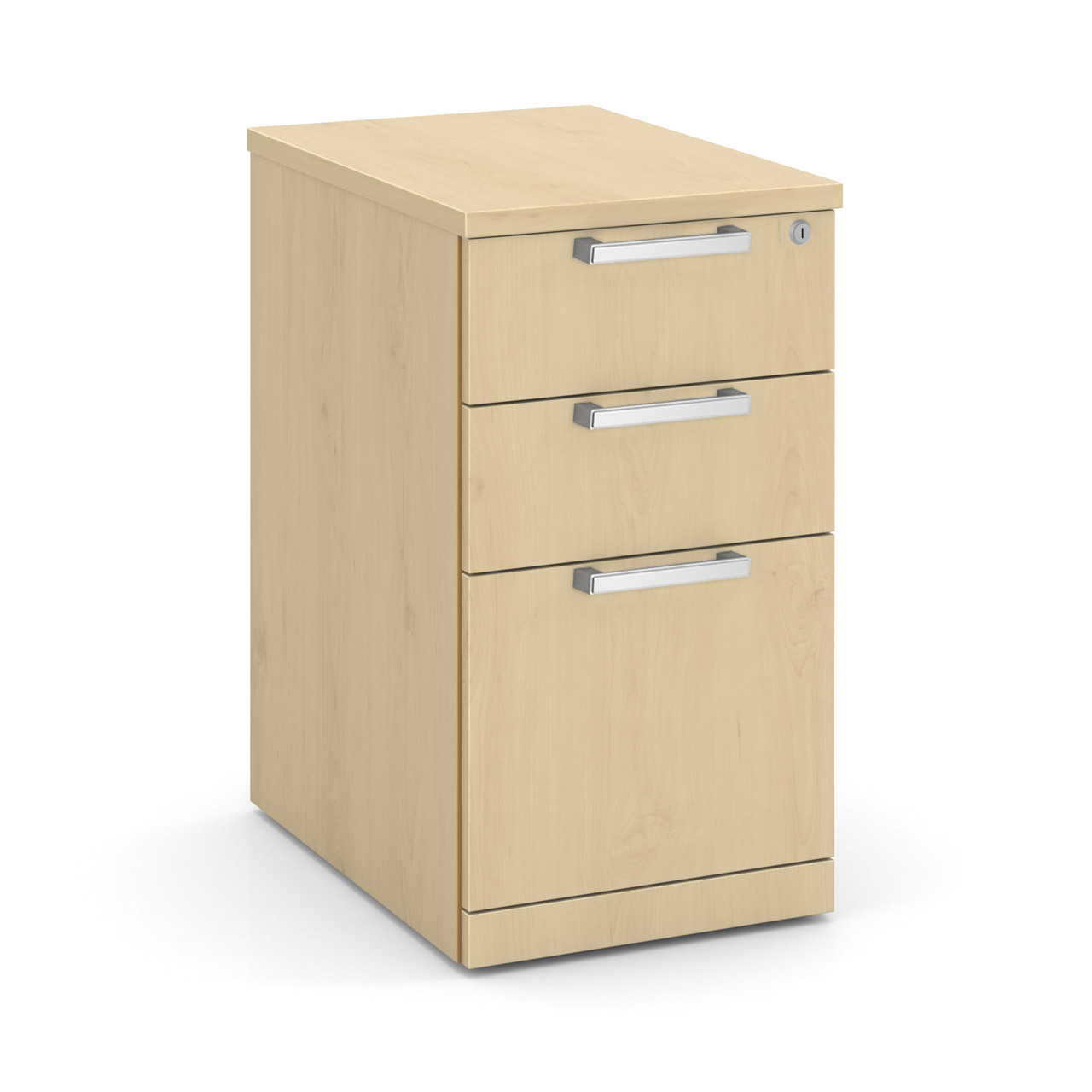 OfficeSource | OS Laminate | 3 Drawer Mobile Pedestal - Box/Box/File