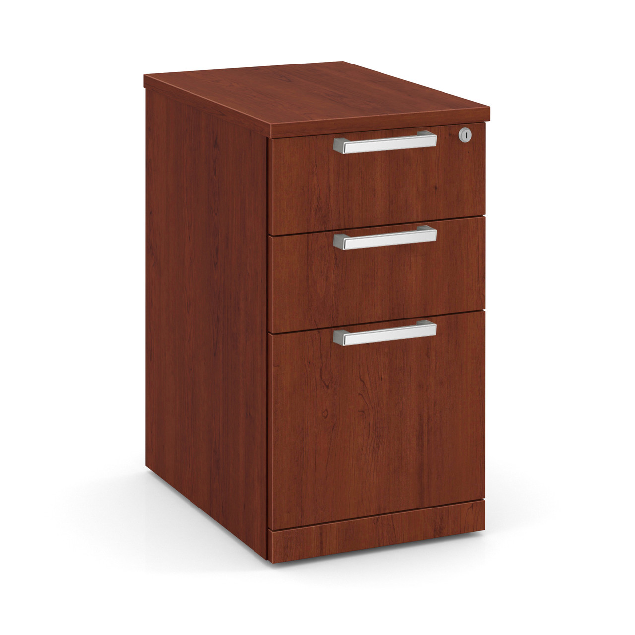 OfficeSource | OS Laminate | 3 Drawer Mobile Pedestal - Box/Box/File