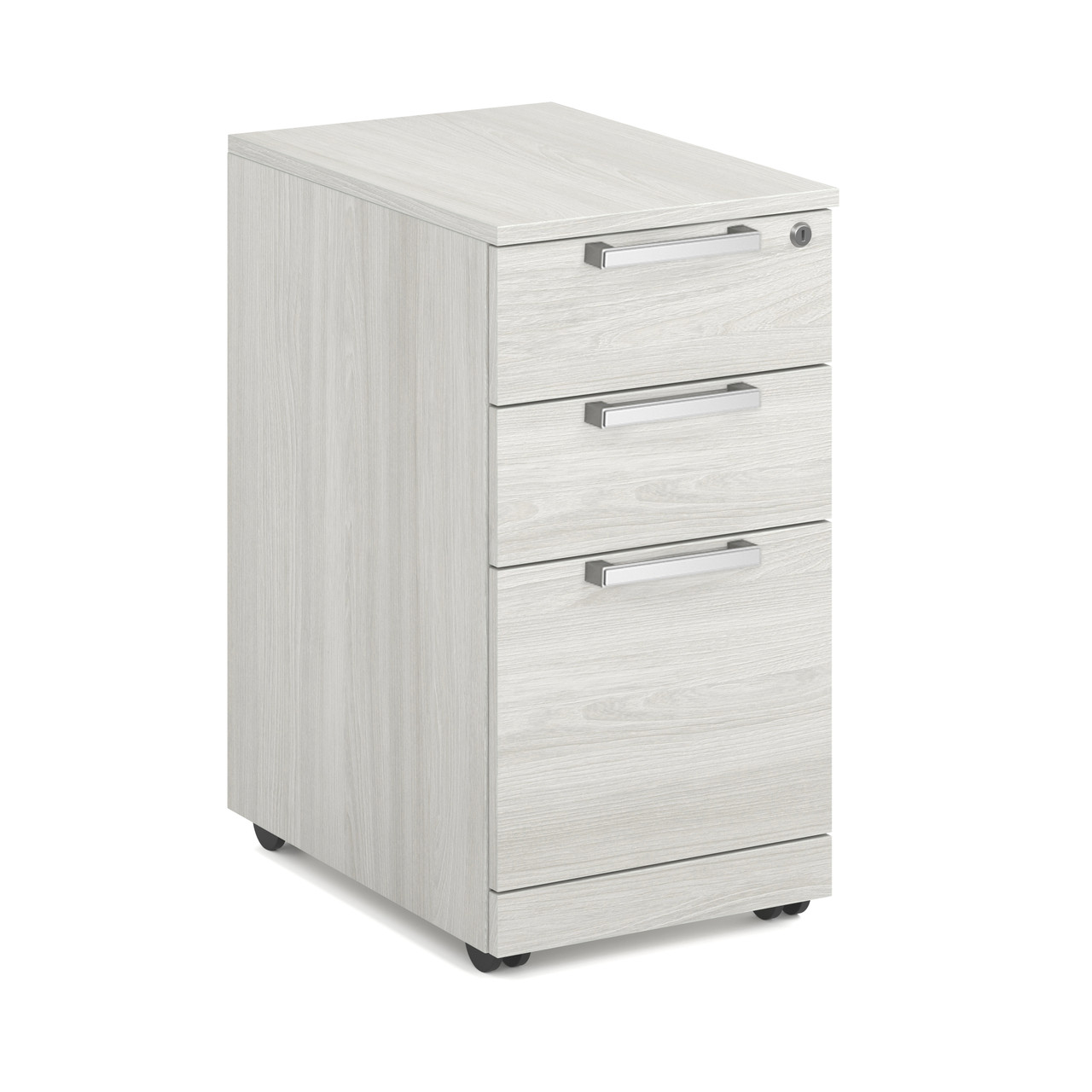 OfficeSource | OS Laminate | 3 Drawer Mobile Pedestal - Box/Box/File