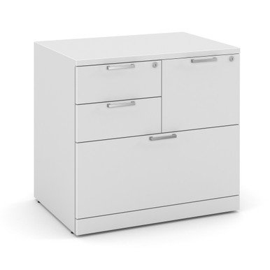 OS Laminate Combo Lateral File Cabinet - Java – view 10