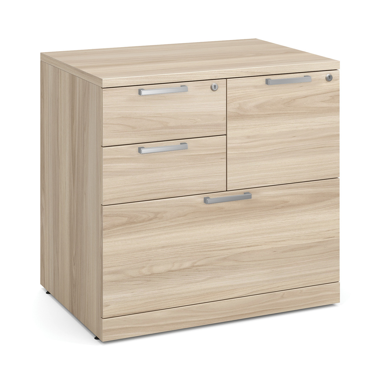 OfficeSource OS Laminate Lateral Files Combo Lateral File Cabinet