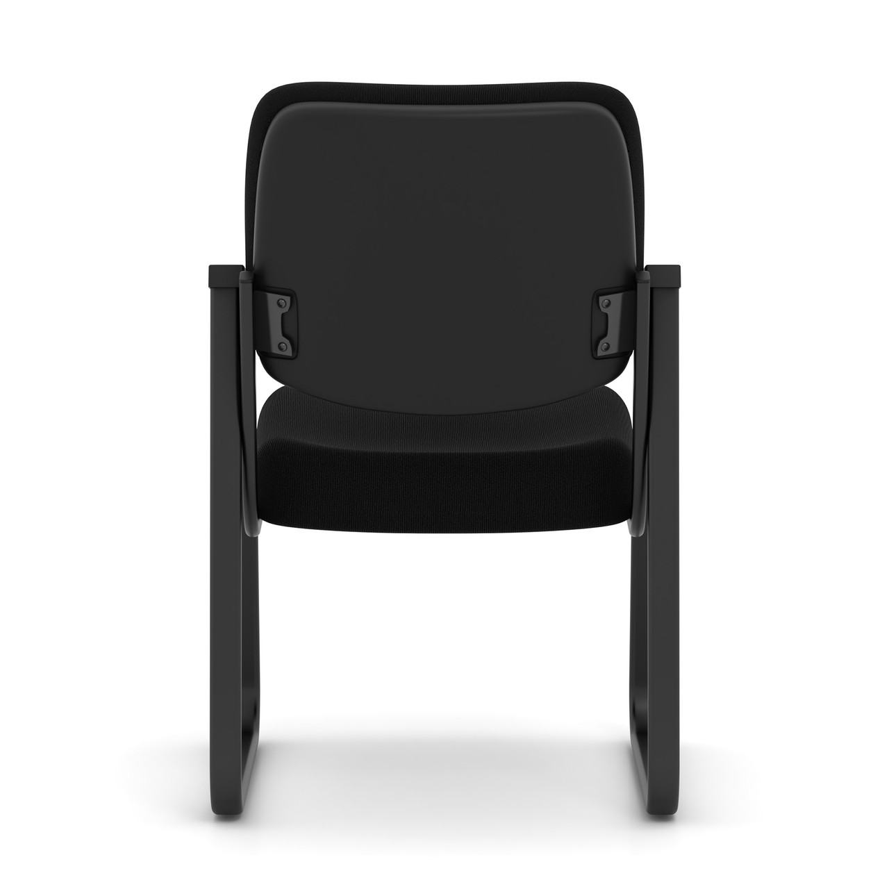 OfficeSource | Value Collection | Sled Base Guest Chair with Black Frame