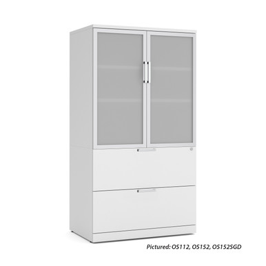 OS Laminate 2 Drawer Lateral File - Java – view 12