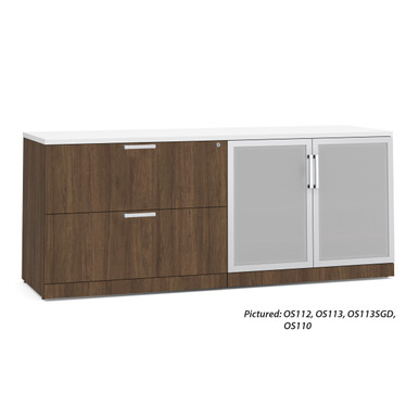 OS Laminate 2 Drawer Lateral File - Java – view 11