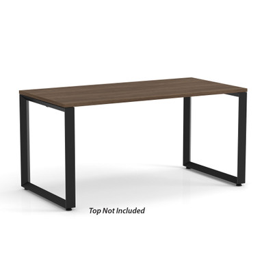 OfficeSource | Variant Collection | Beveled Style Leg Base - 29.9''W - Black – view 10