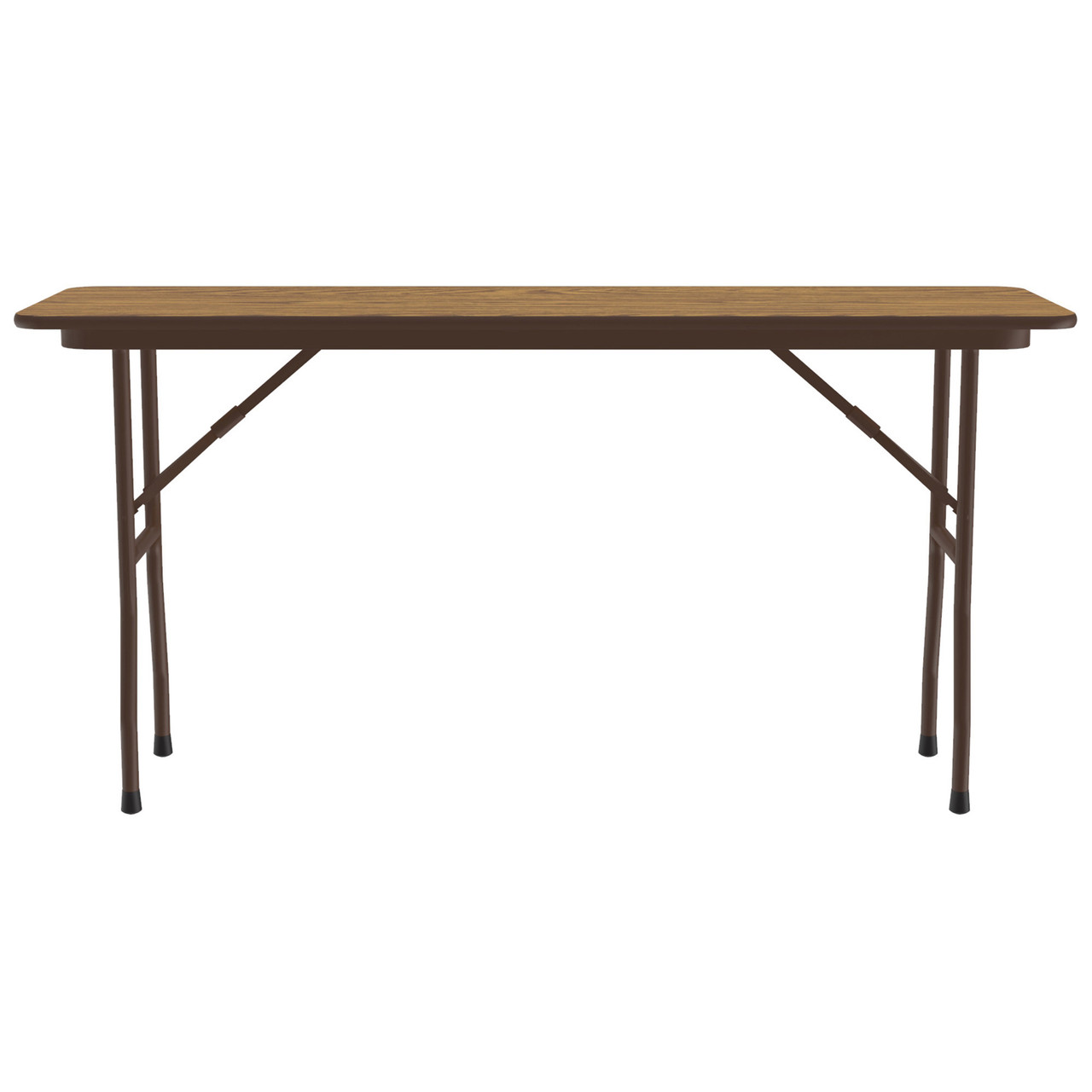OfficeSource | Melamine Folding Table | 96"W x 24"D
