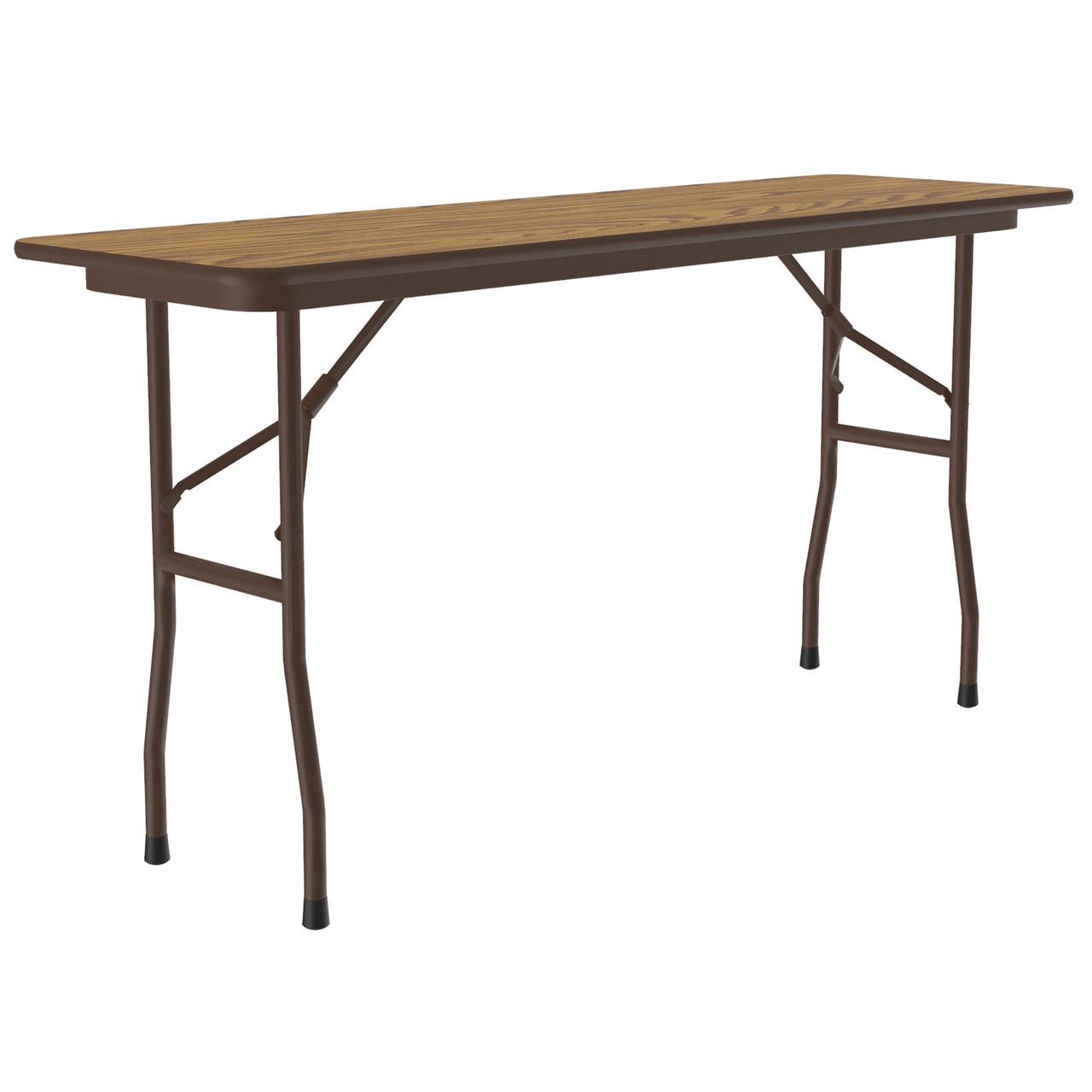 OfficeSource | Melamine Folding Table | 96"W x 24"D