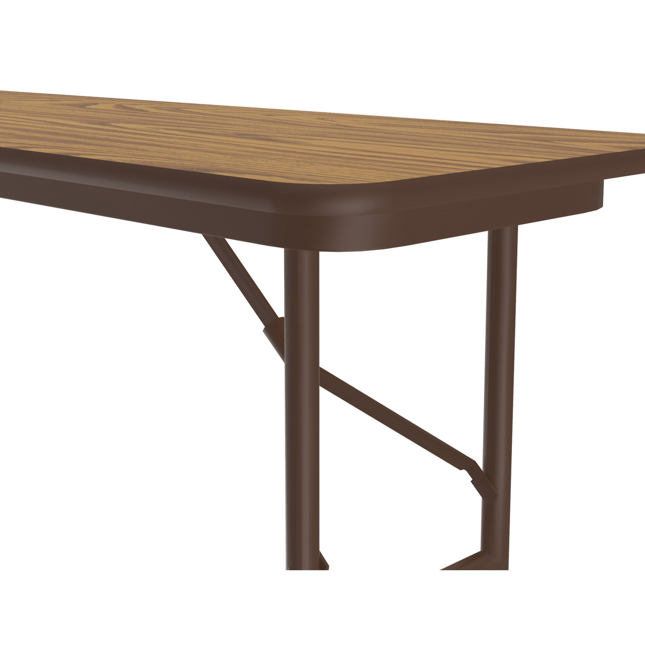 OfficeSource | Melamine Folding Table | 96"W x 24"D