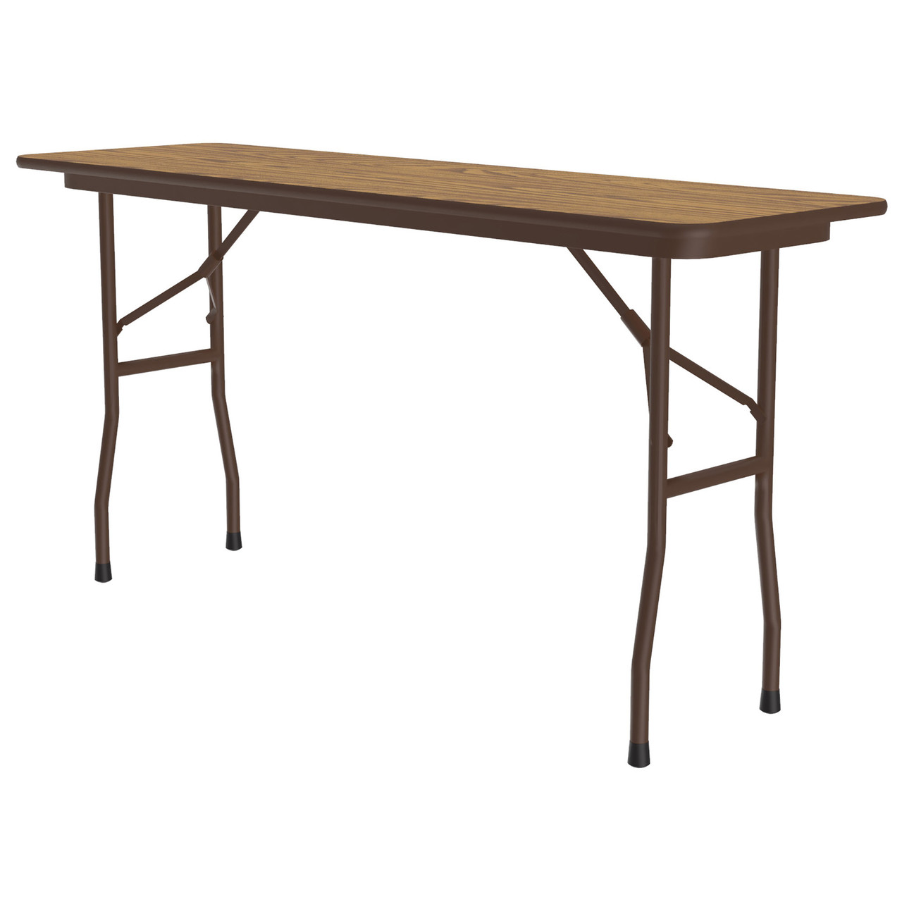 OfficeSource | Melamine Folding Table | 96"W x 24"D