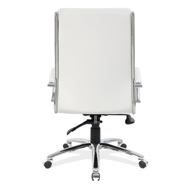 OfficeSource | Merak | Executive High Back with Chrome Base - Caramel PU Leather - Chrome – view 15