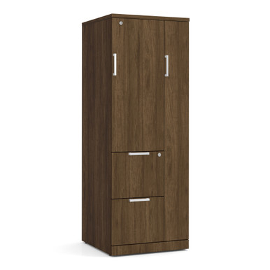 OfficeSource Storage & Wardrobe Cabinets Wardrobe Unit - Cherry – view 10